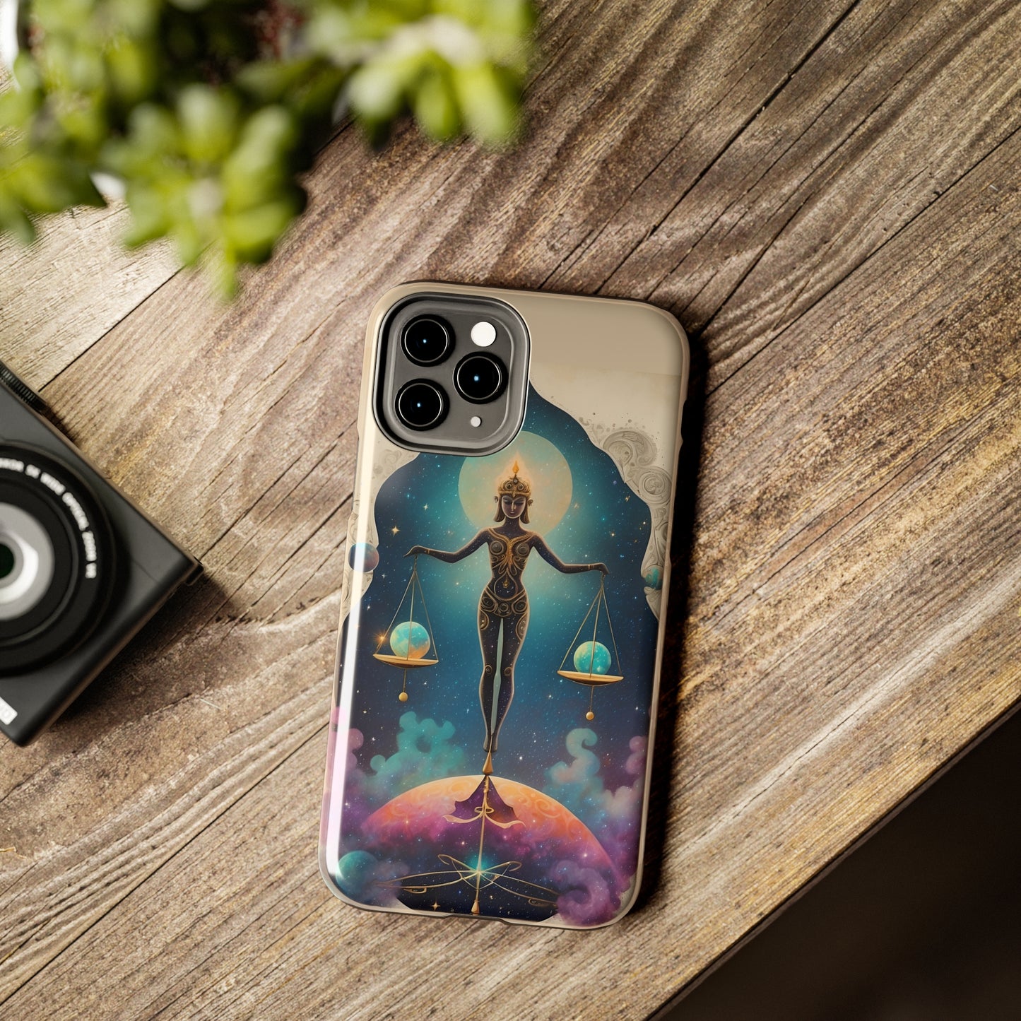 Beautiful Libra Goddess/ Tough iPhone Case/ Zodiac