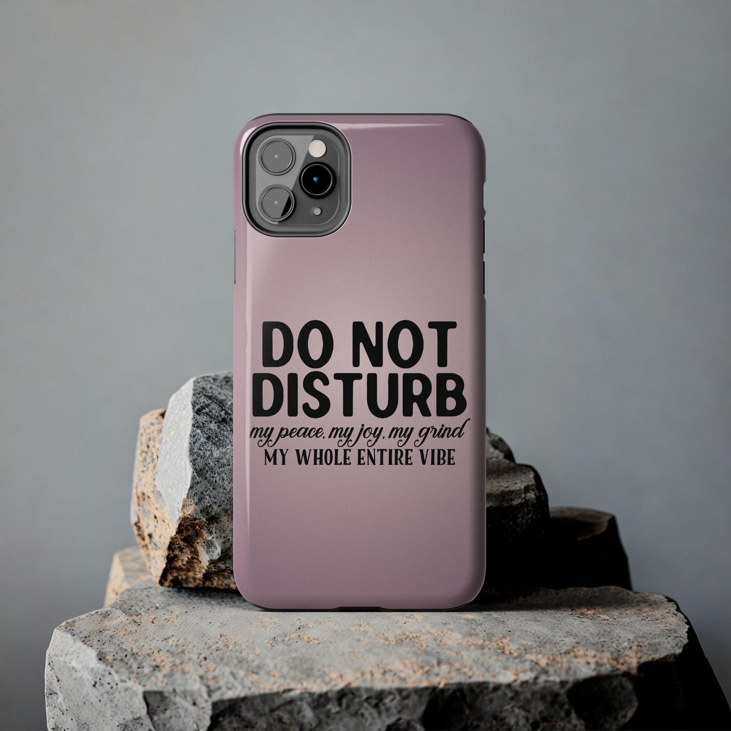 Do not disturb my peace Tough iPhone Cases iPhone accessories