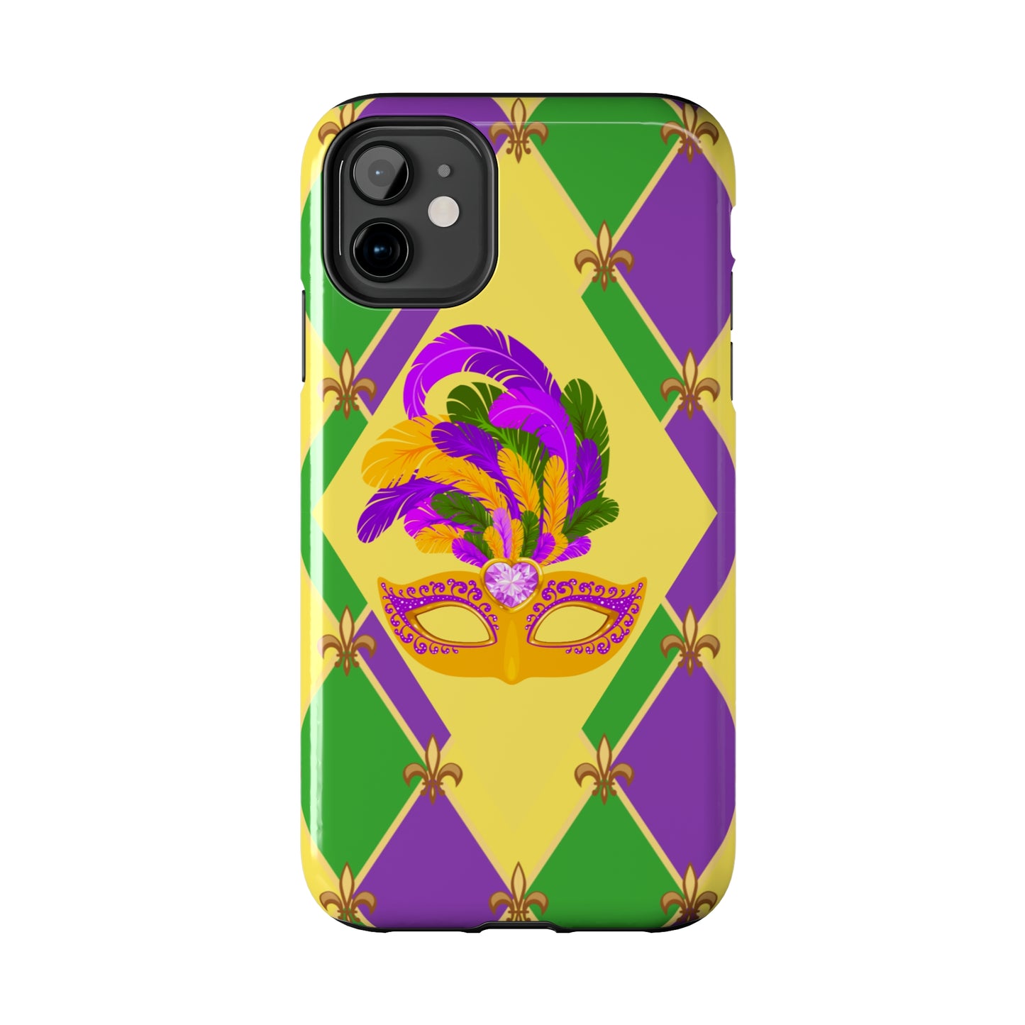 Mardi Gras fun Tough iPhone Case iPhone 15 accessories