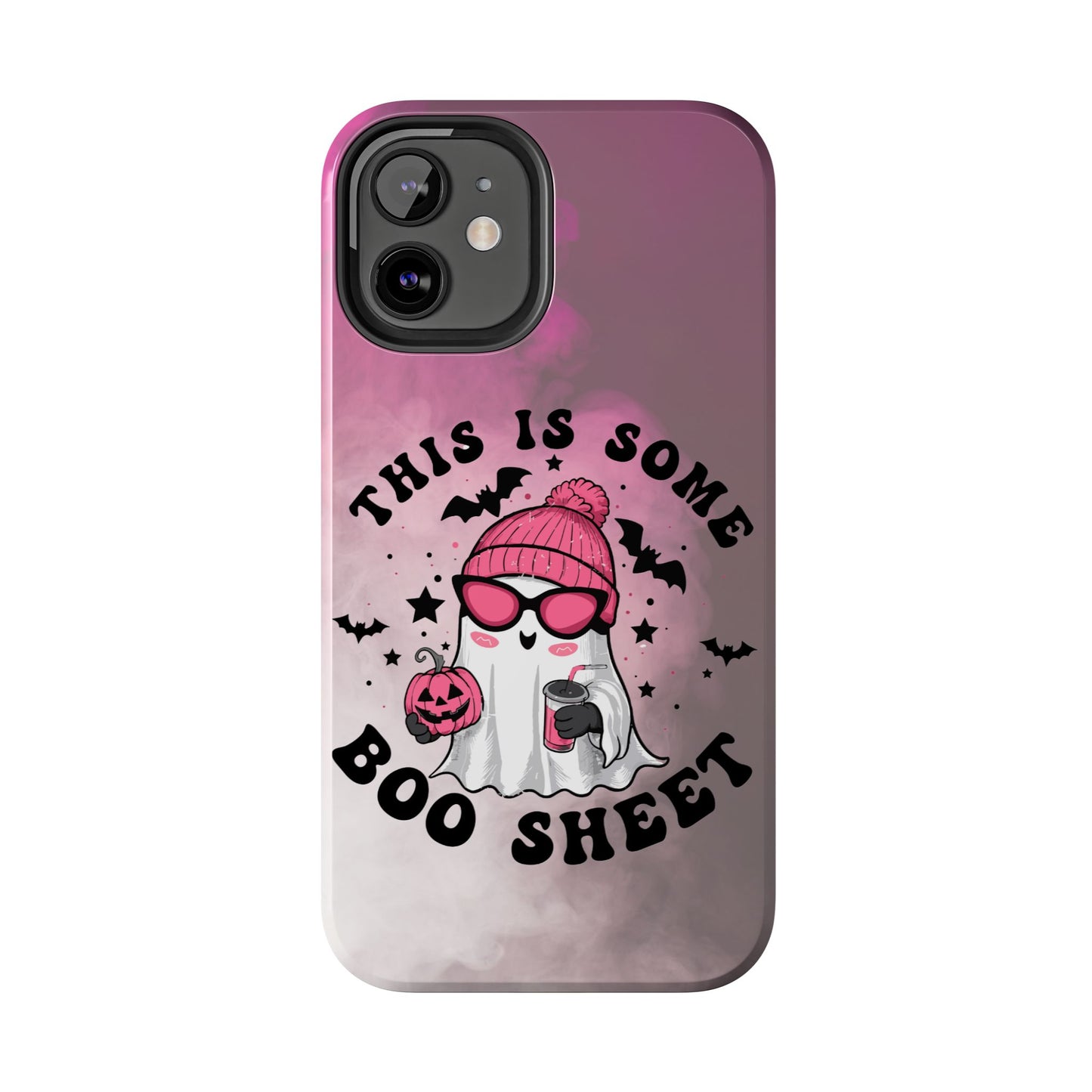 Halloween "This is some BOO sheet" phone case, iPhone 11-16 compatible
