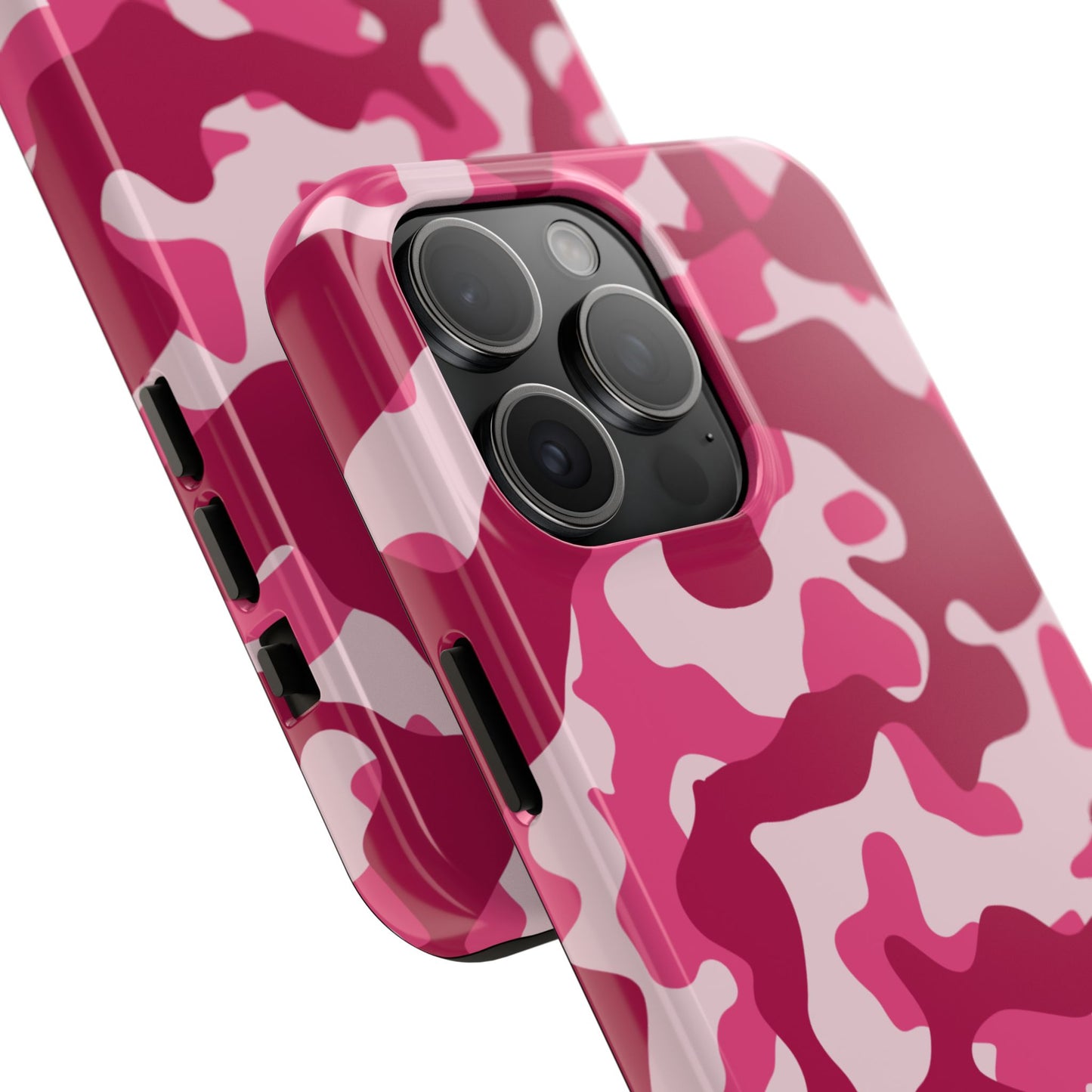 Pink Valentines Day Camo print- iPhone case- aesthetic & stylish design