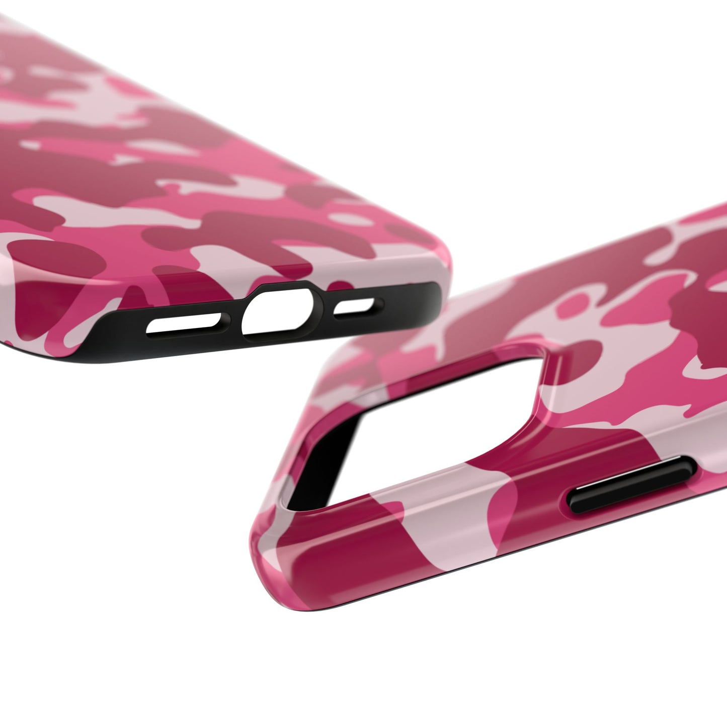 Pink Valentines Day Camo print- iPhone case- aesthetic & stylish design