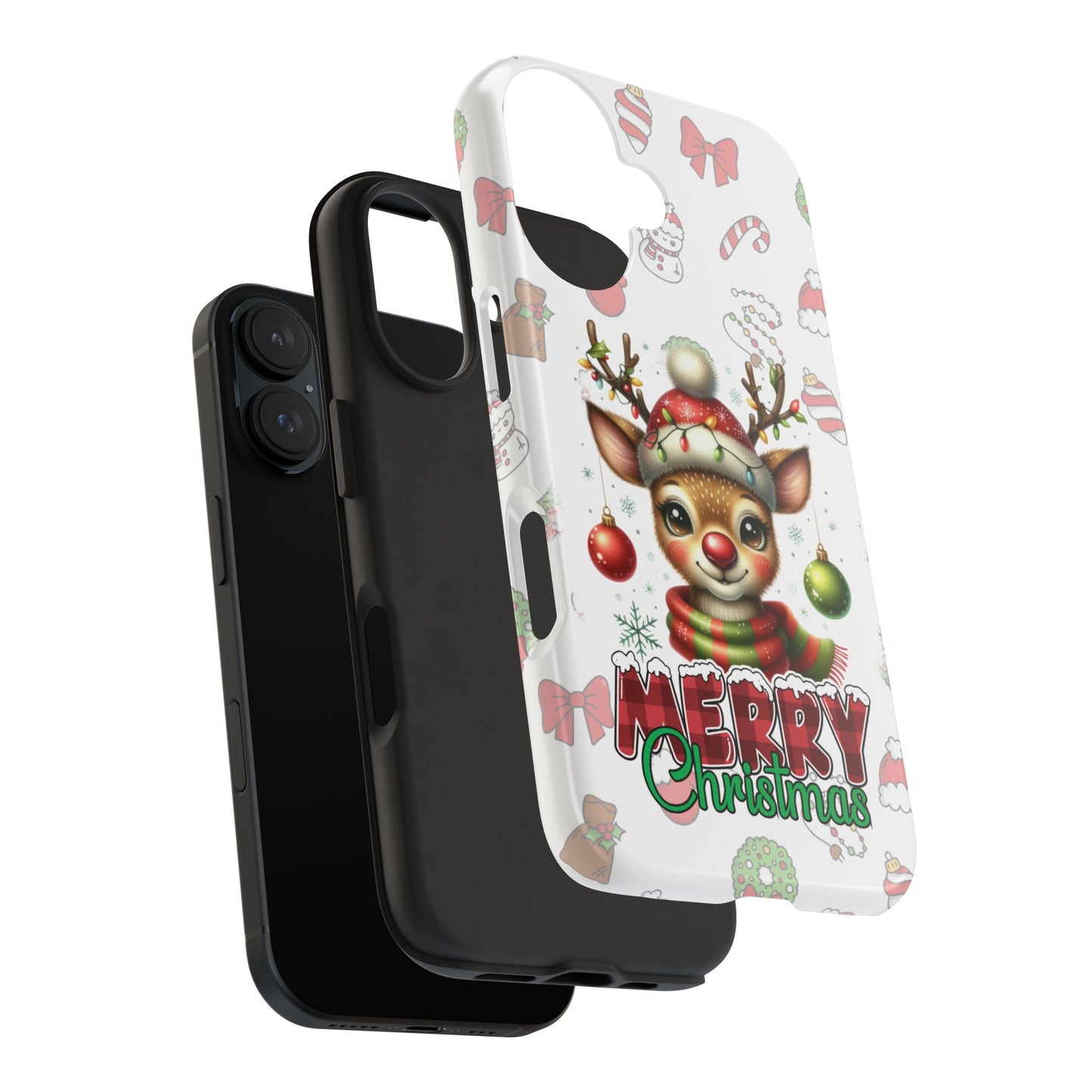 Vintage Reindeer Christmas iPhone Case | Sole Artist Studio