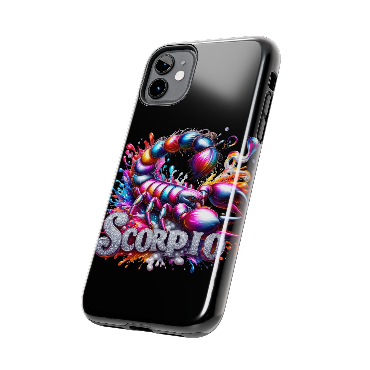 Colorful Scorpio Zodiac iPhone case Cover Models 11-16