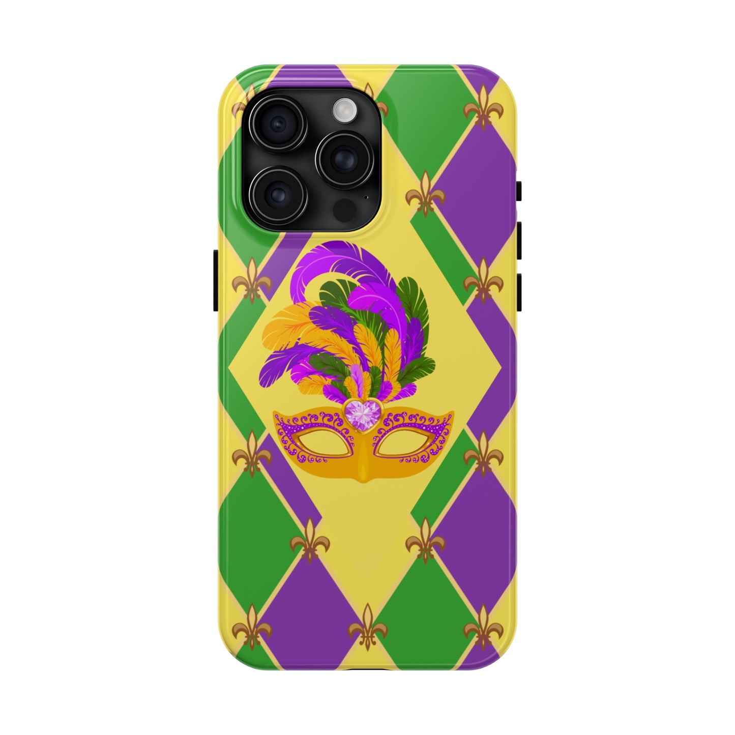 Mardi Gras fun Tough iPhone Case iPhone 15 accessories