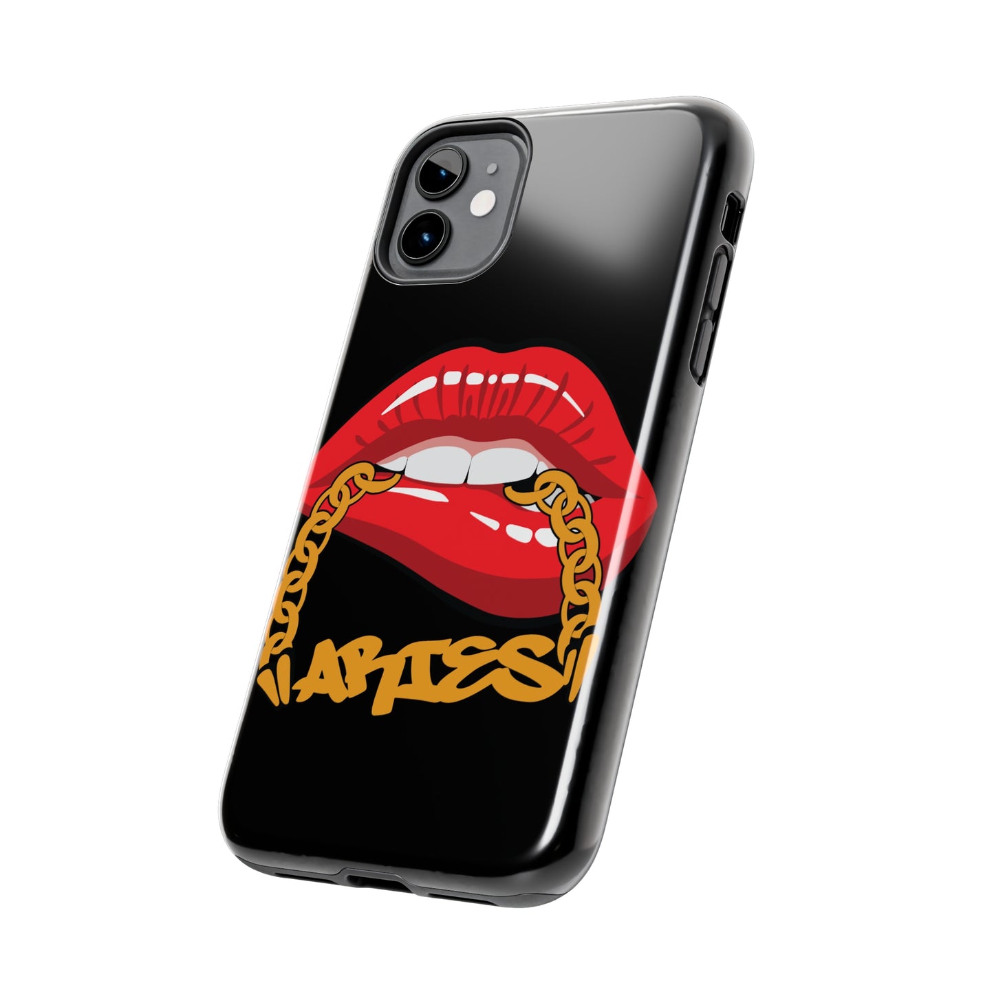 sexy Aries lips zodiac gift Phone Case iPhone accessories