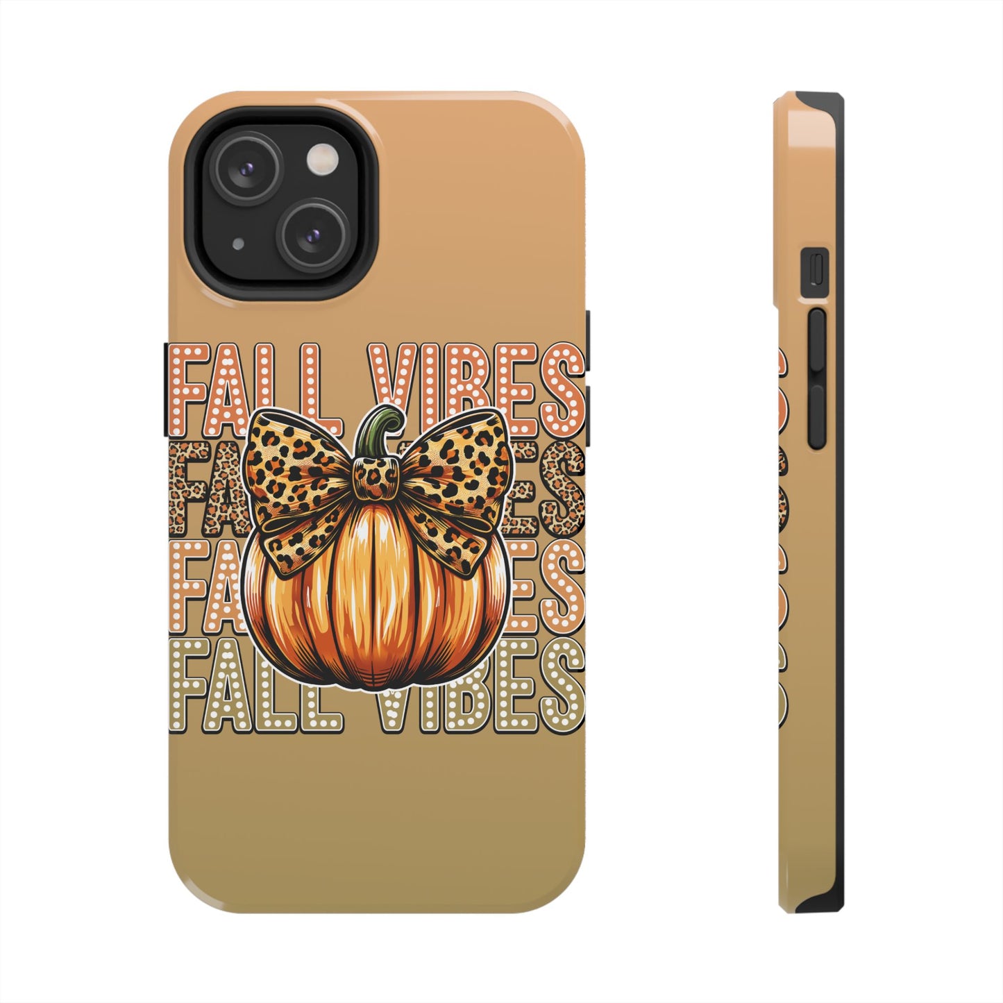 Fall Vibes, Halloween themed iPhone case Models 11-15