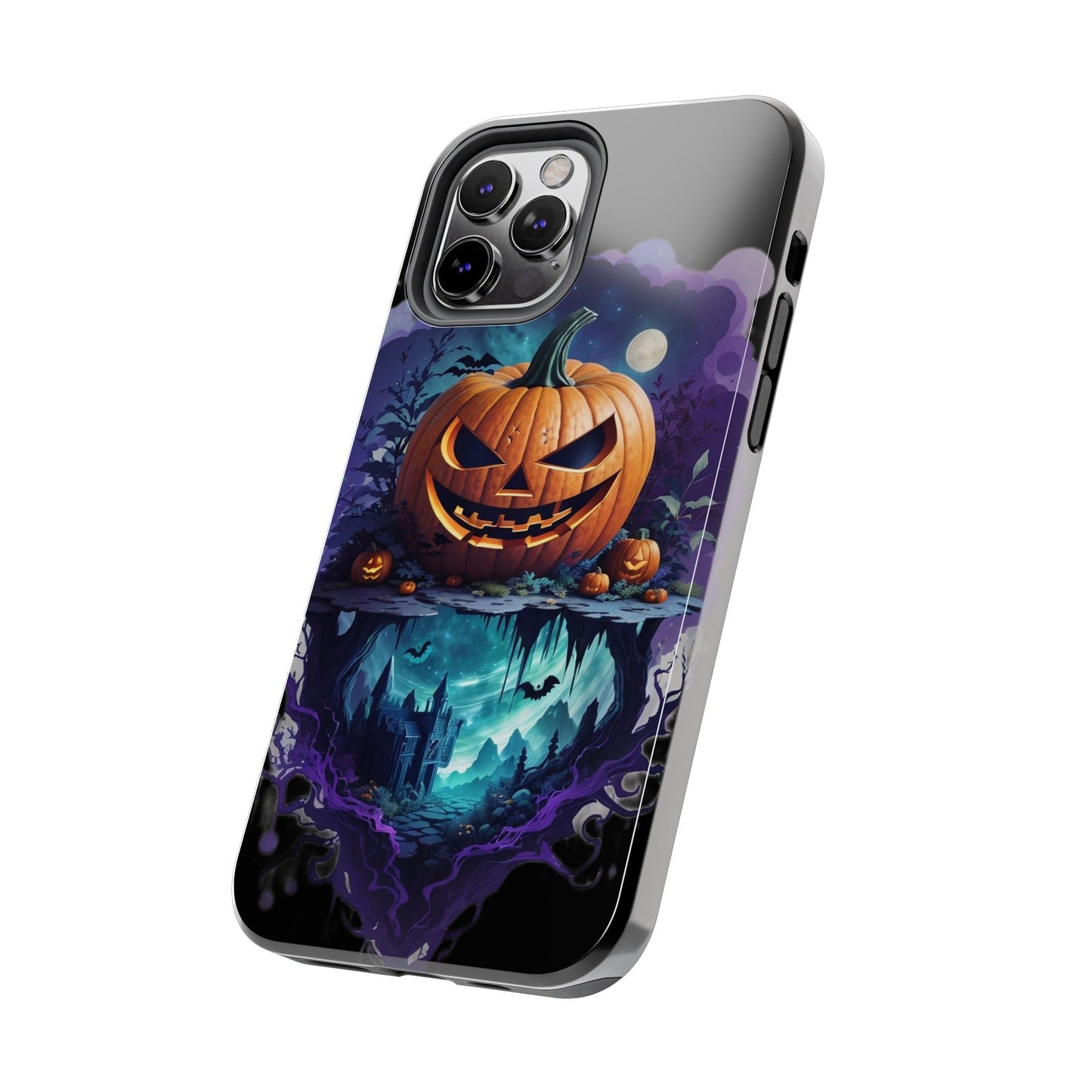 Halloween jack-o-lantern Tough Phone Cases