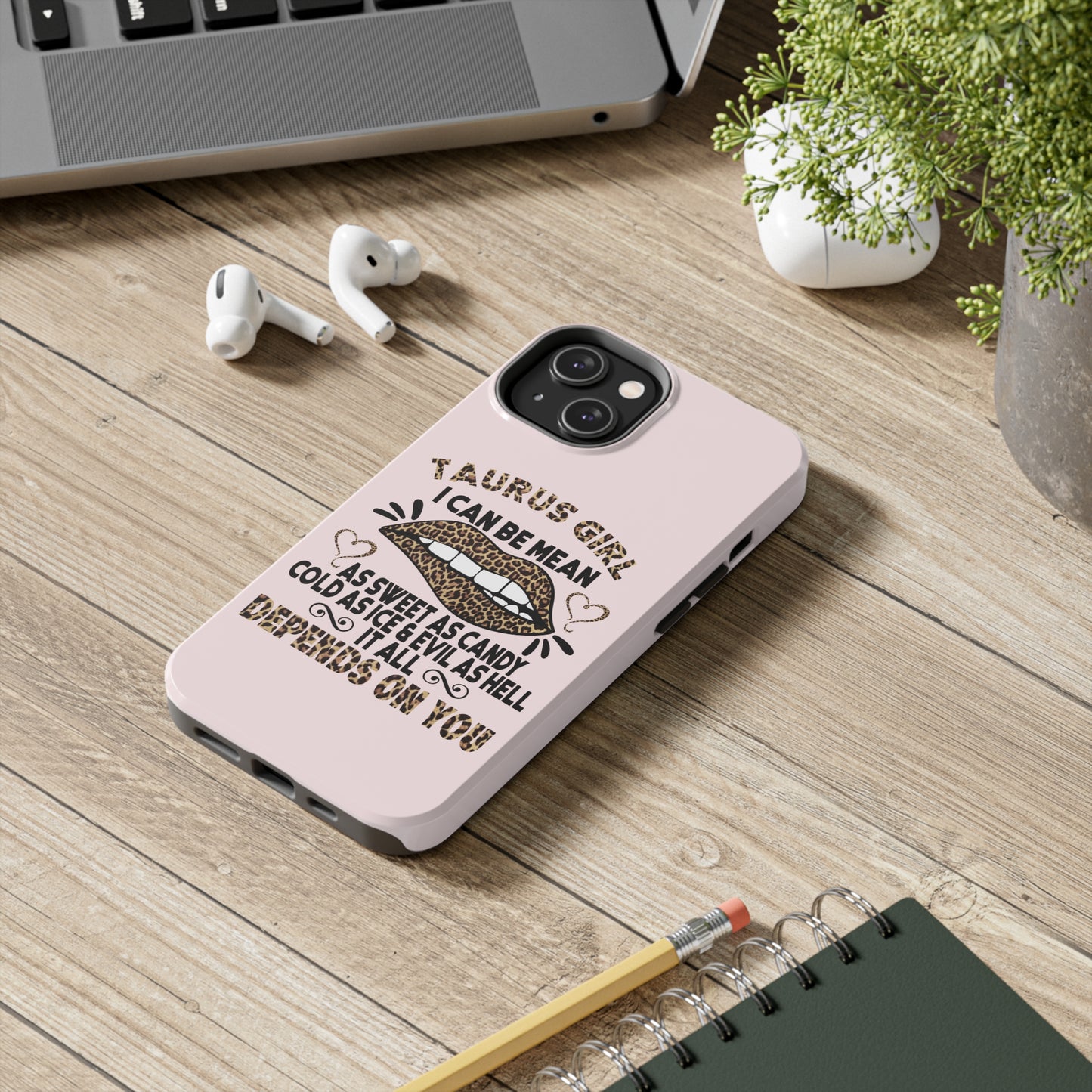 Taurus girl Tough iPhone Case iphone 14 accessories