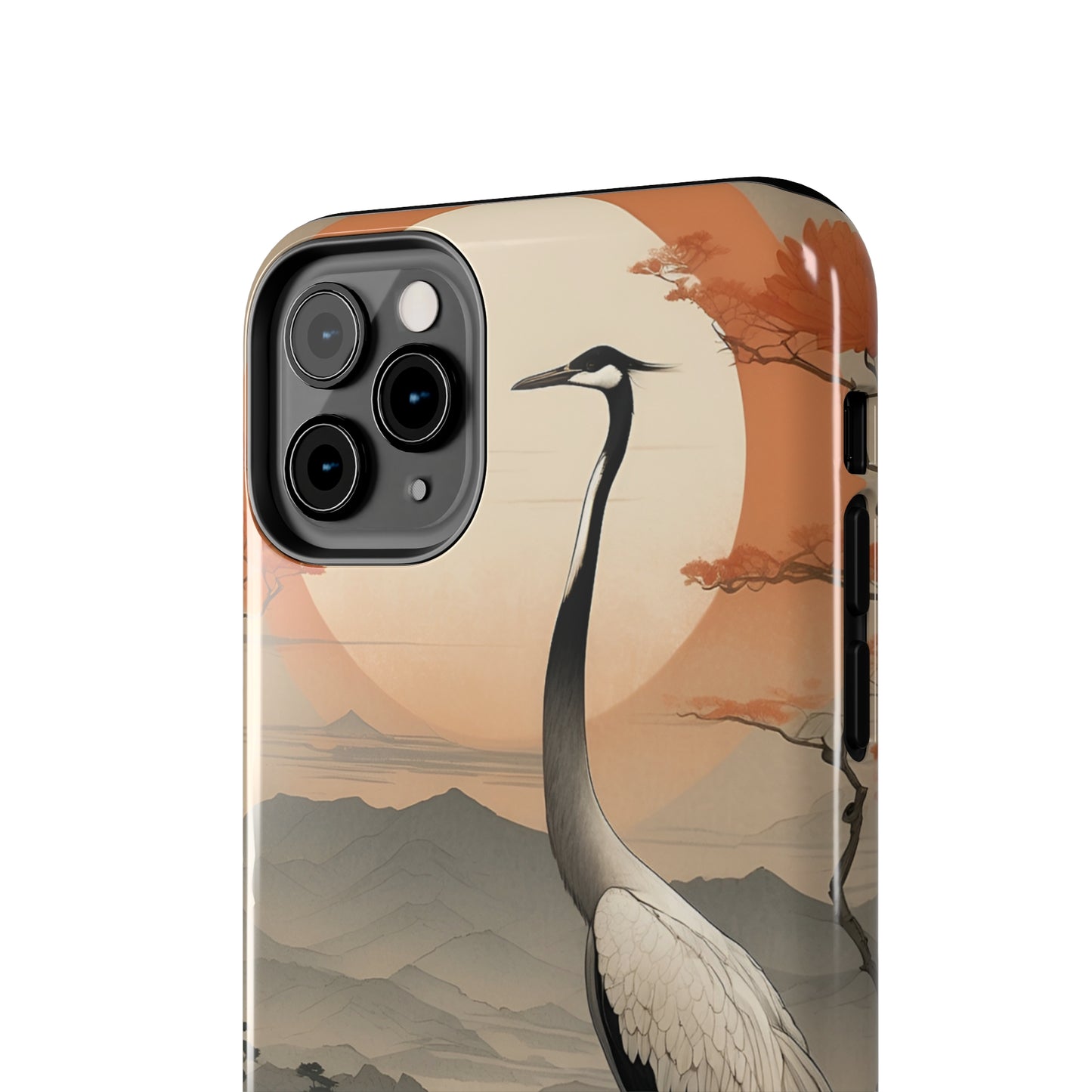 Beautiful Japanese Crane/Tough iPhone Case/ Nature