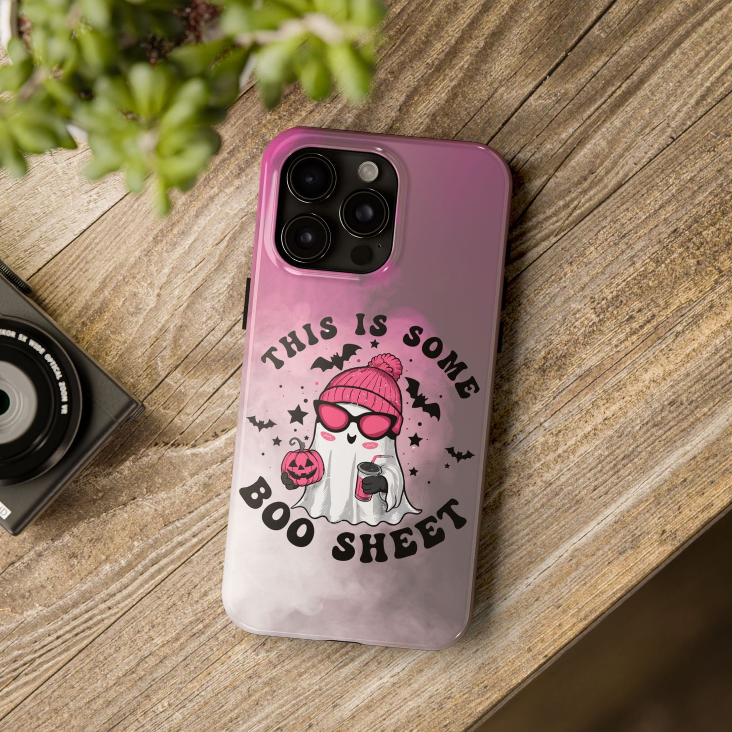 Halloween "This is some BOO sheet" phone case, iPhone 11-16 compatible