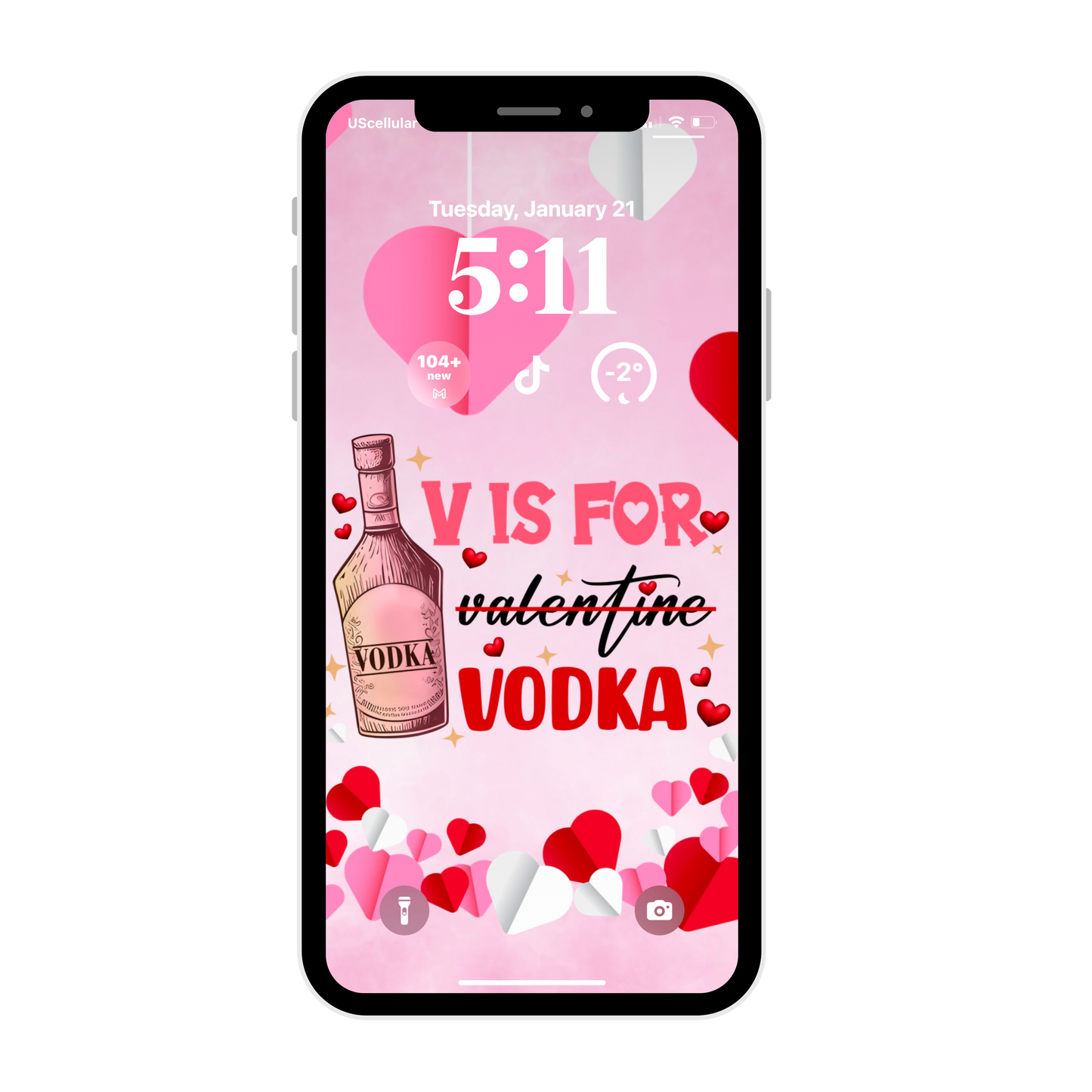 V is for Vodka-iPhone wallpaper iPhone lock screen art digital download