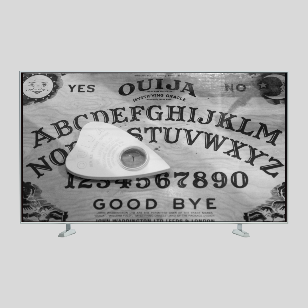 Ouija Board digital TV wall Art