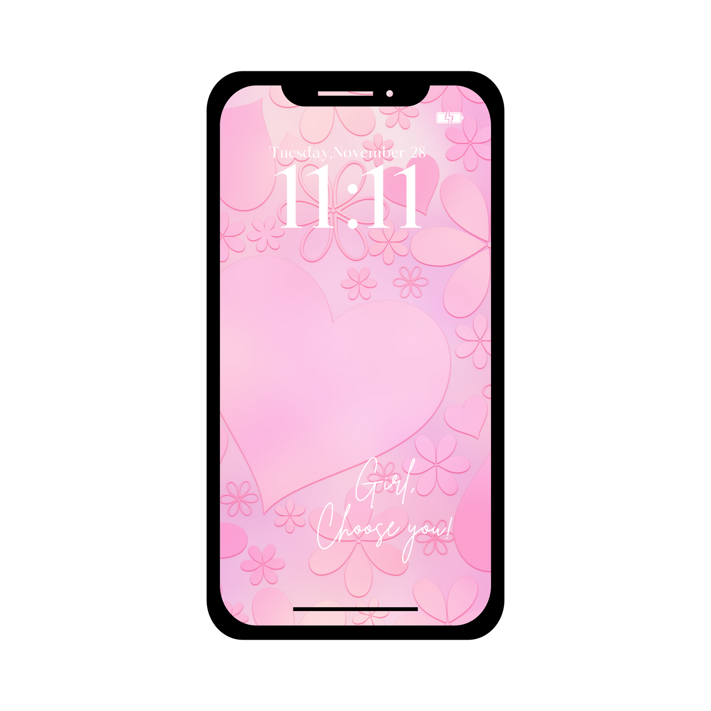 Self Love phone wallpaper iPhone lock screen art bundle