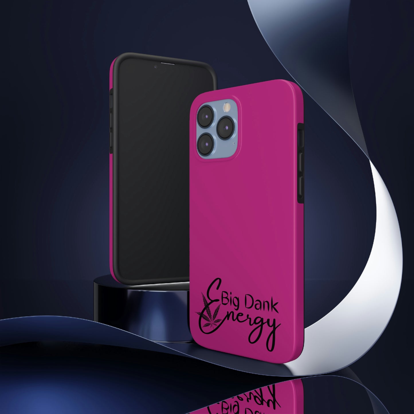 Big dank energy /pink Tough IPhone Cases, Case-Mate
