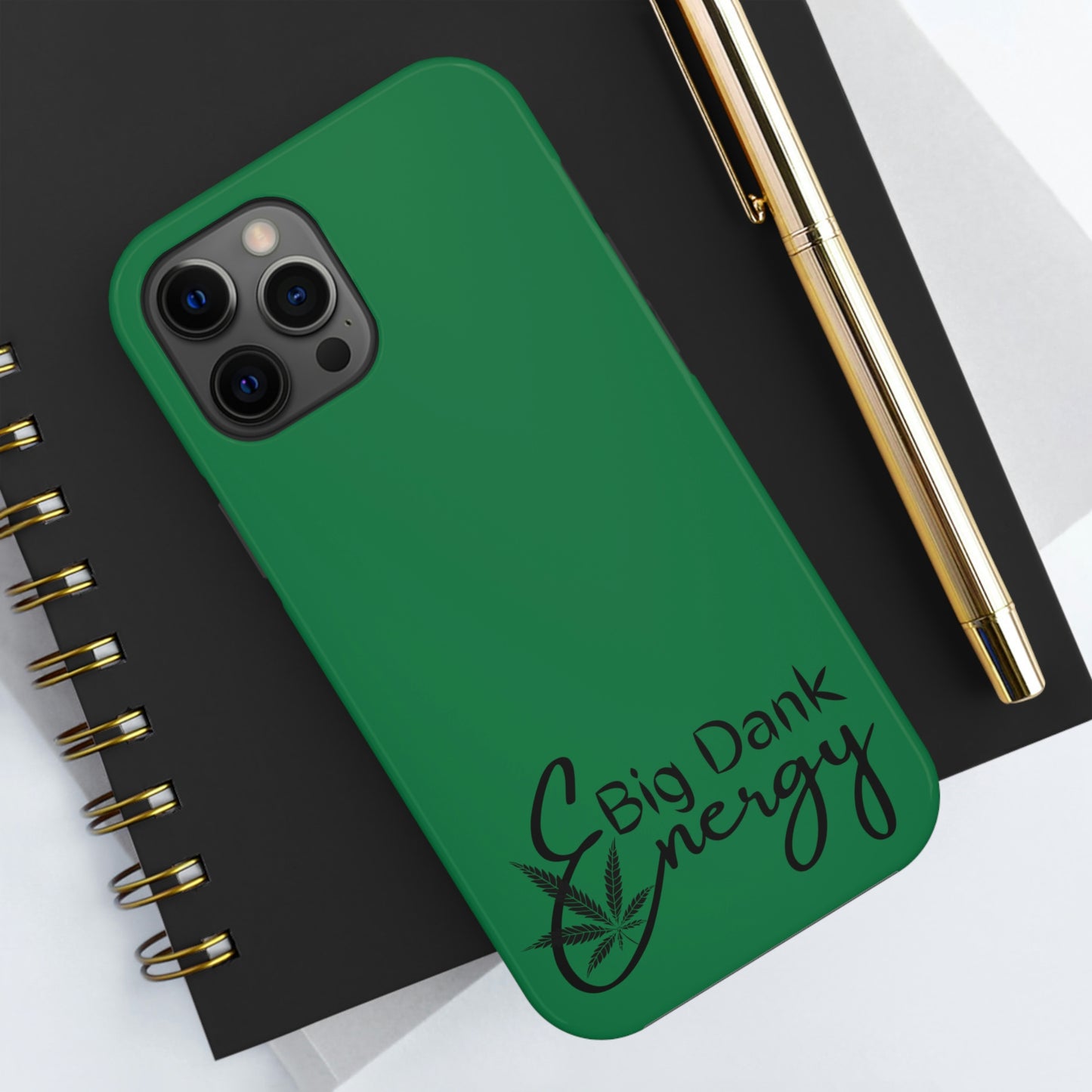 Big dank energy/ green Tough IPhone Cases, Case-Mate