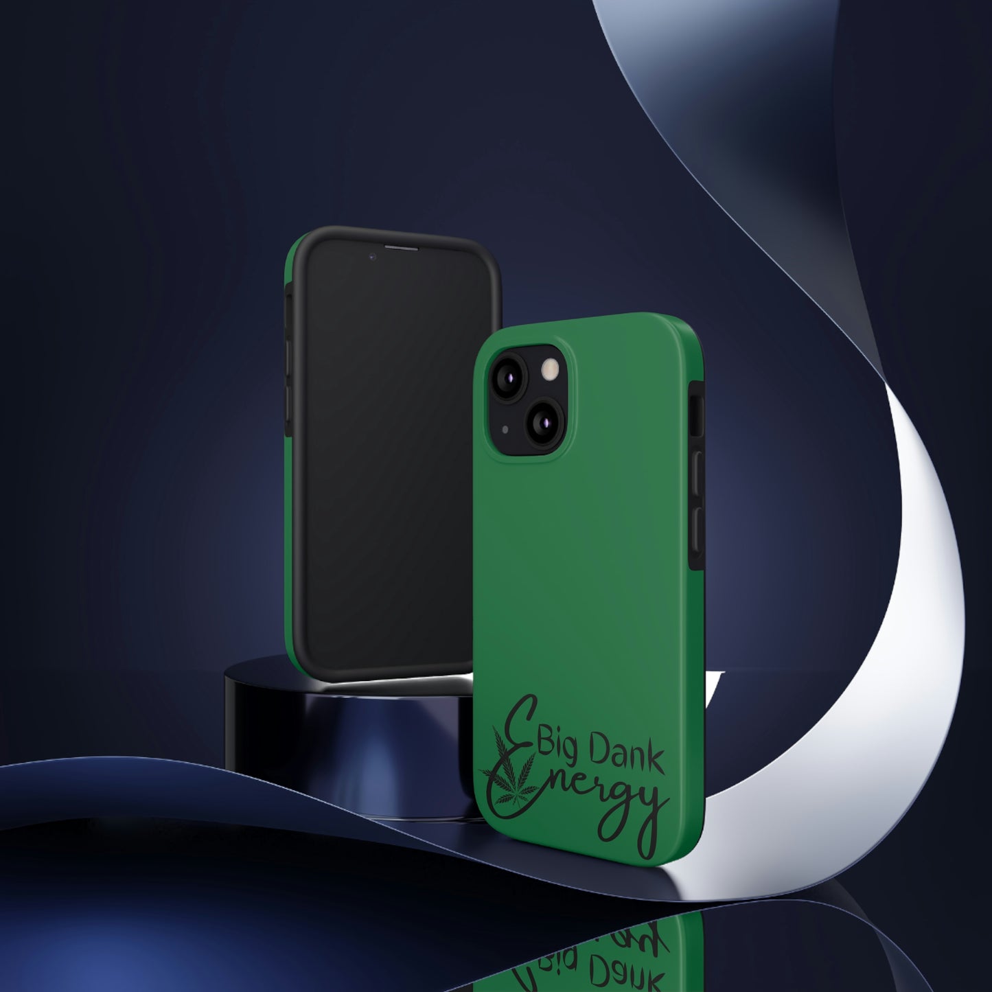 Big dank energy/ green Tough IPhone Cases, Case-Mate