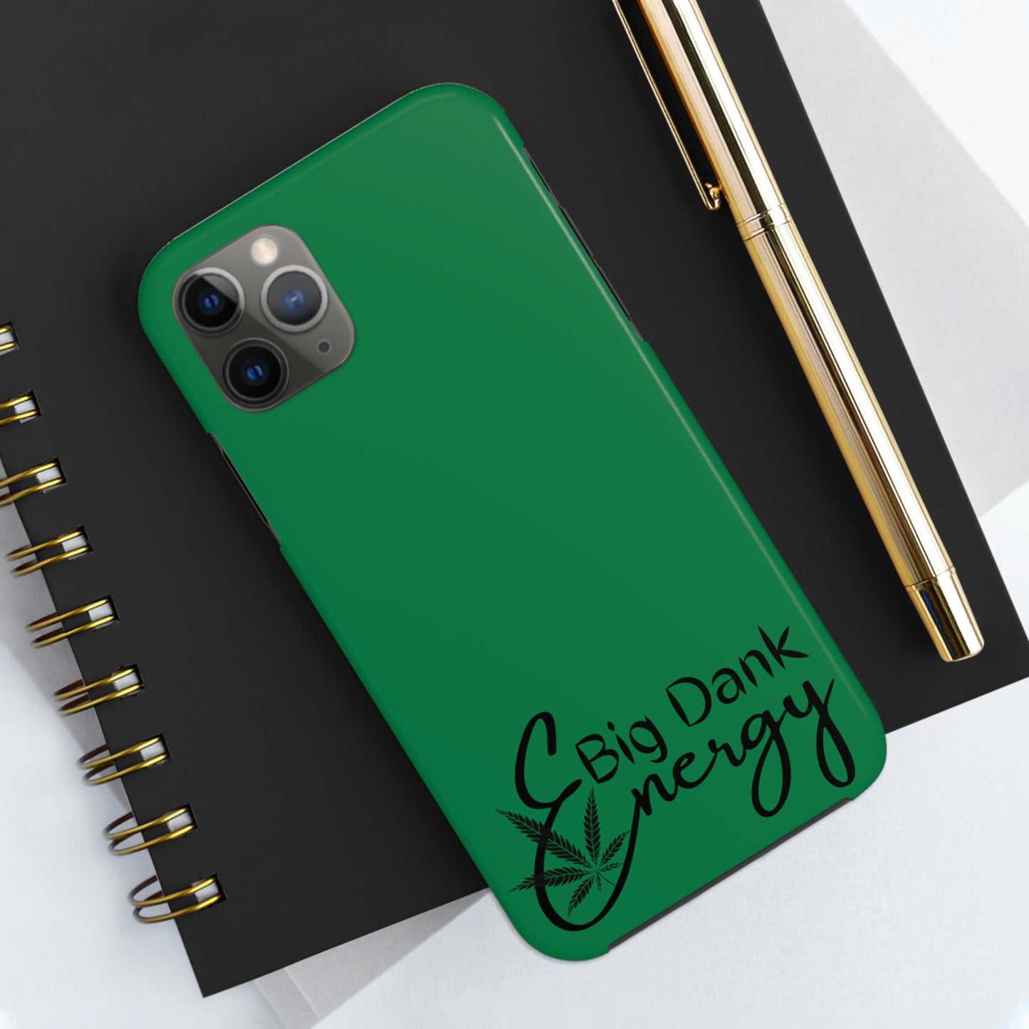 Big dank energy/ green Tough IPhone Cases, Case-Mate