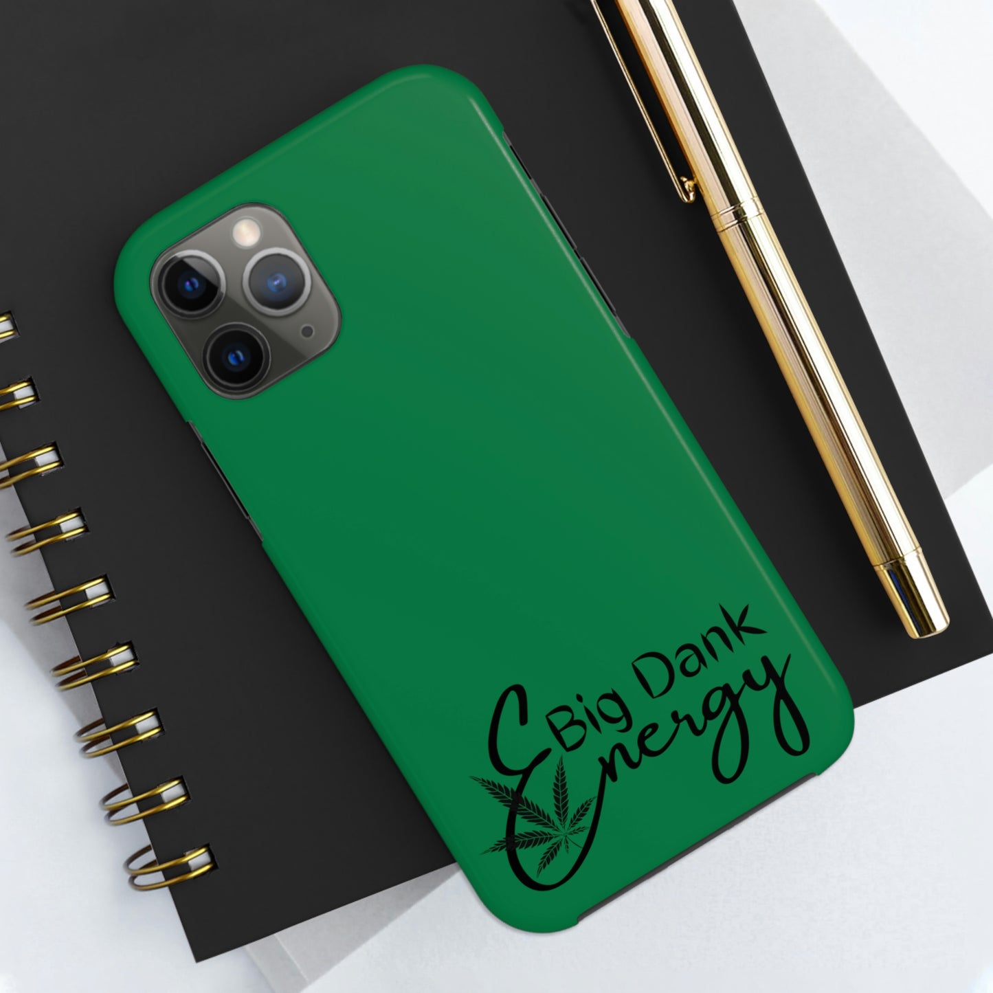 Big dank energy/ green Tough IPhone Cases, Case-Mate