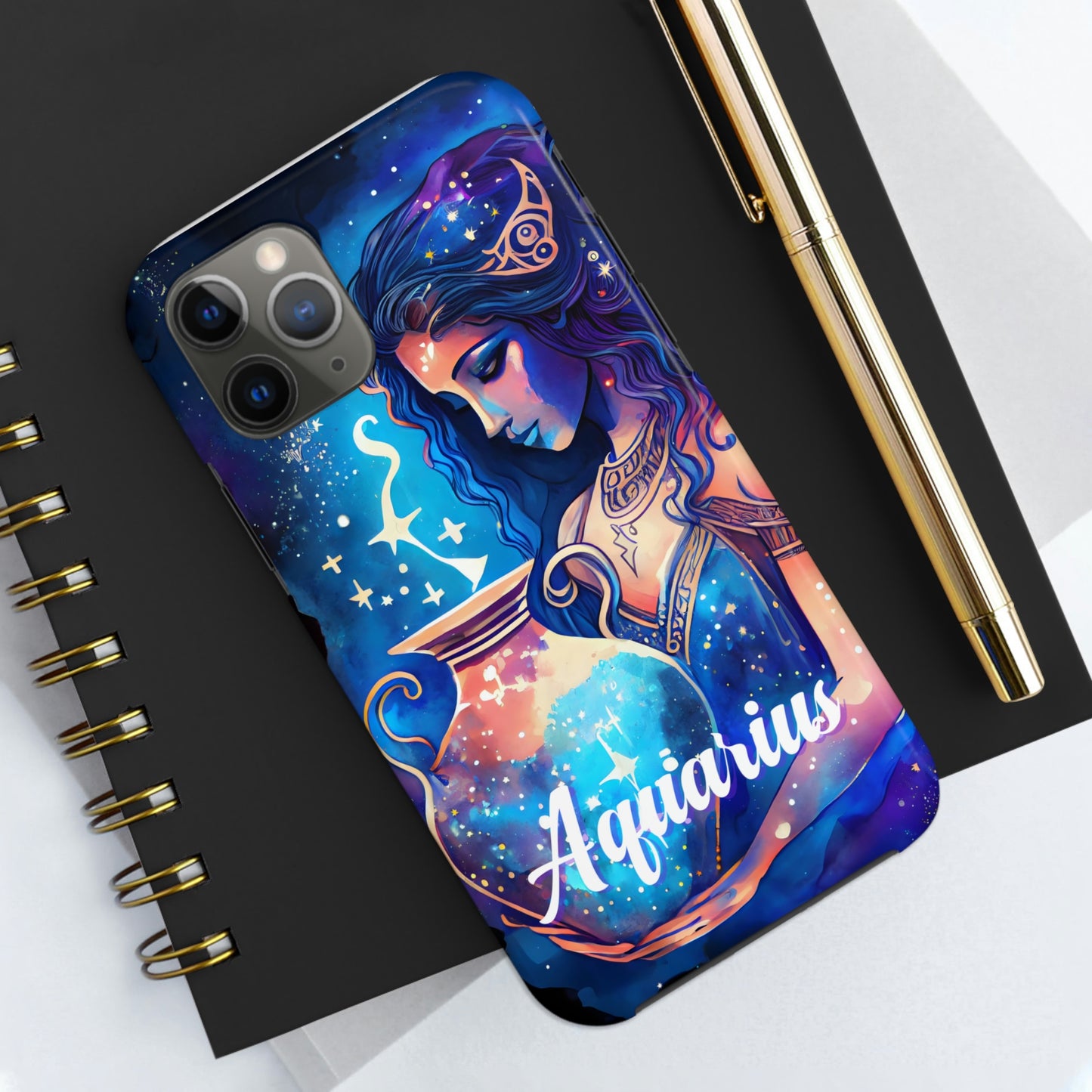 Aquarius Queen/ Tough IPhone Case/ Zodiac/ iphone accessories