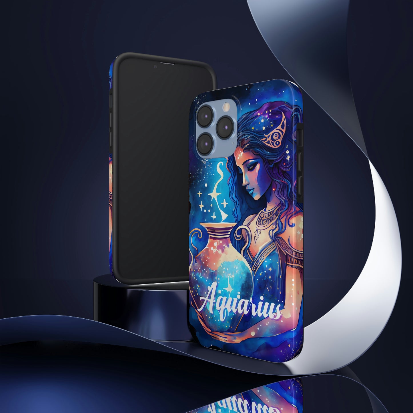Aquarius Queen/ Tough IPhone Case/ Zodiac/ iphone accessories