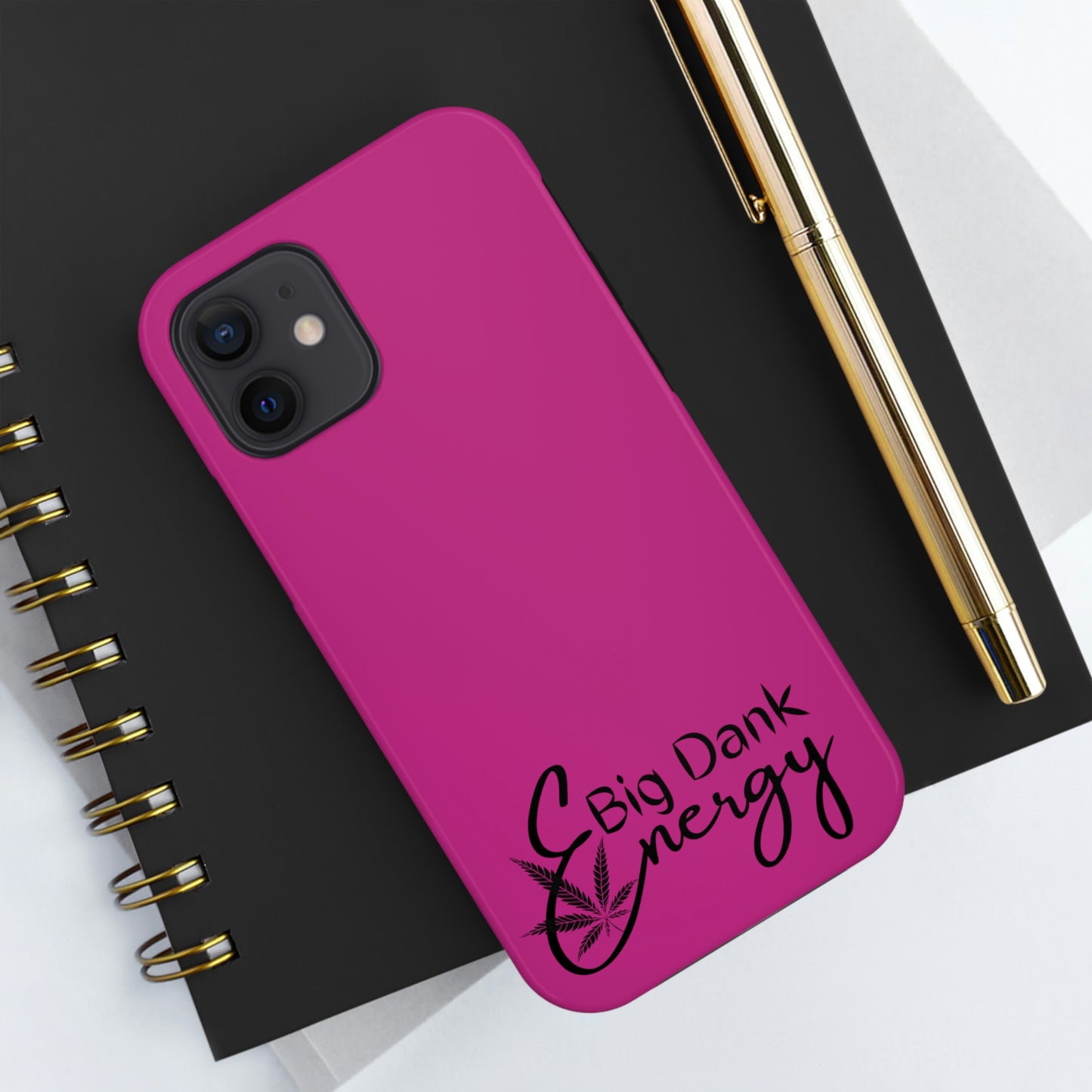 Big dank energy /pink Tough IPhone Cases, Case-Mate