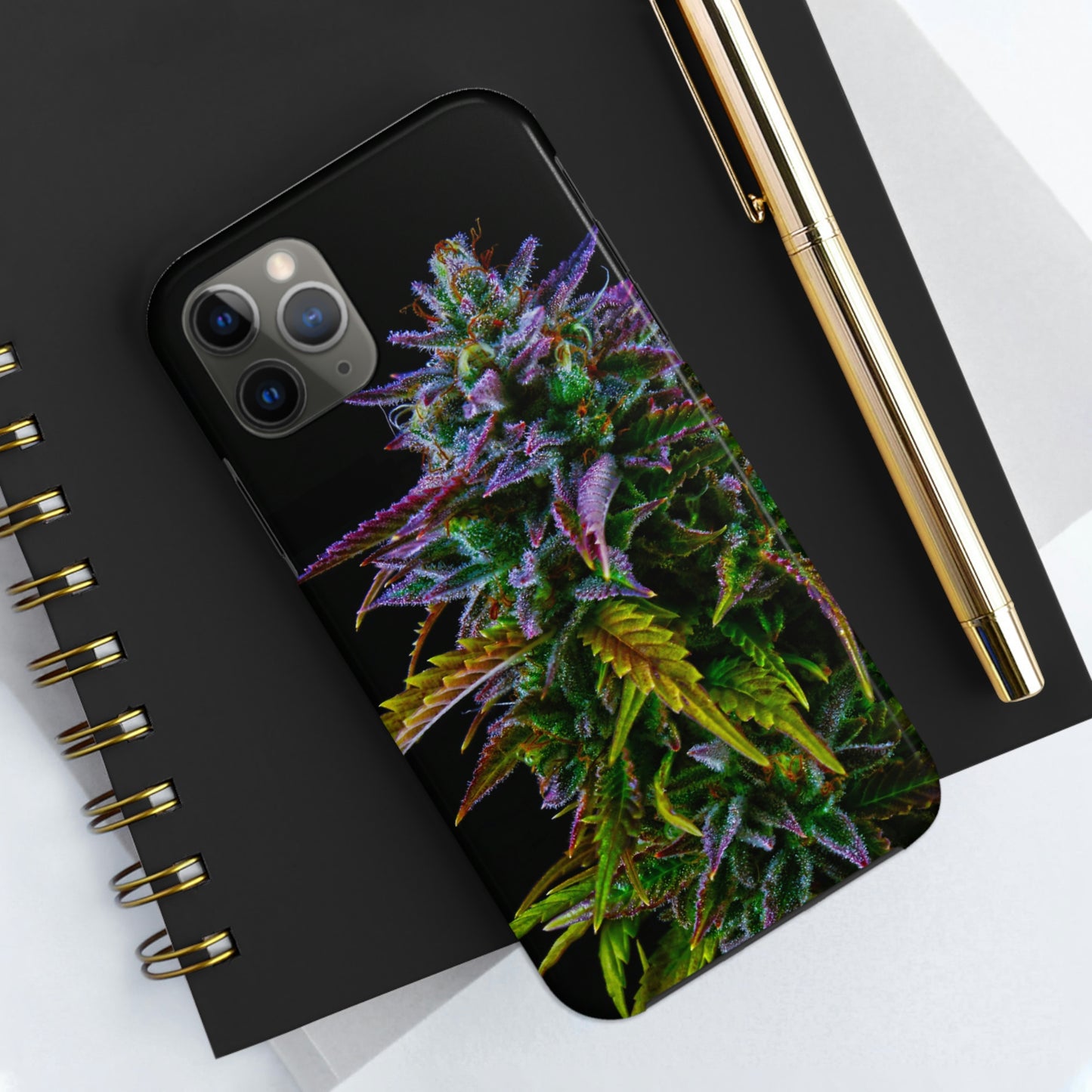 Beautiful bud hemp Tough IPhone Case