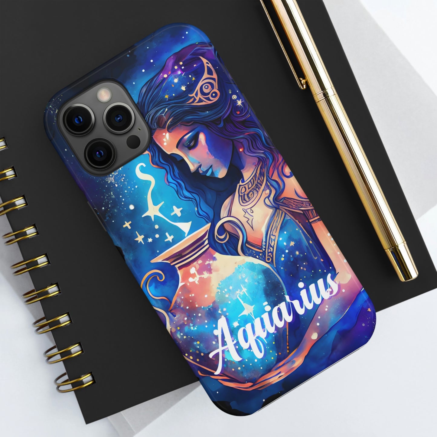 Aquarius Queen/ Tough IPhone Case/ Zodiac/ iphone accessories