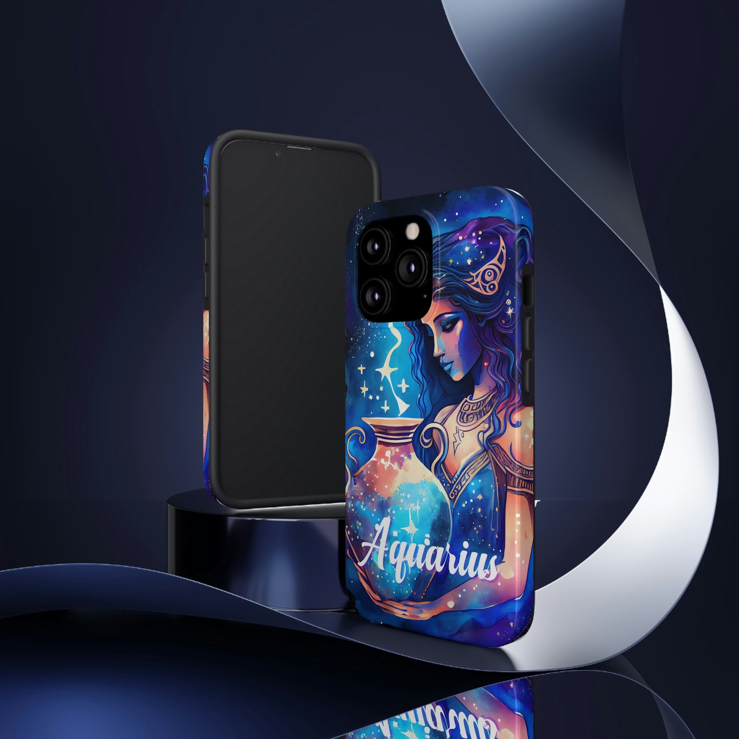 Aquarius Queen/ Tough IPhone Case/ Zodiac/ iphone accessories