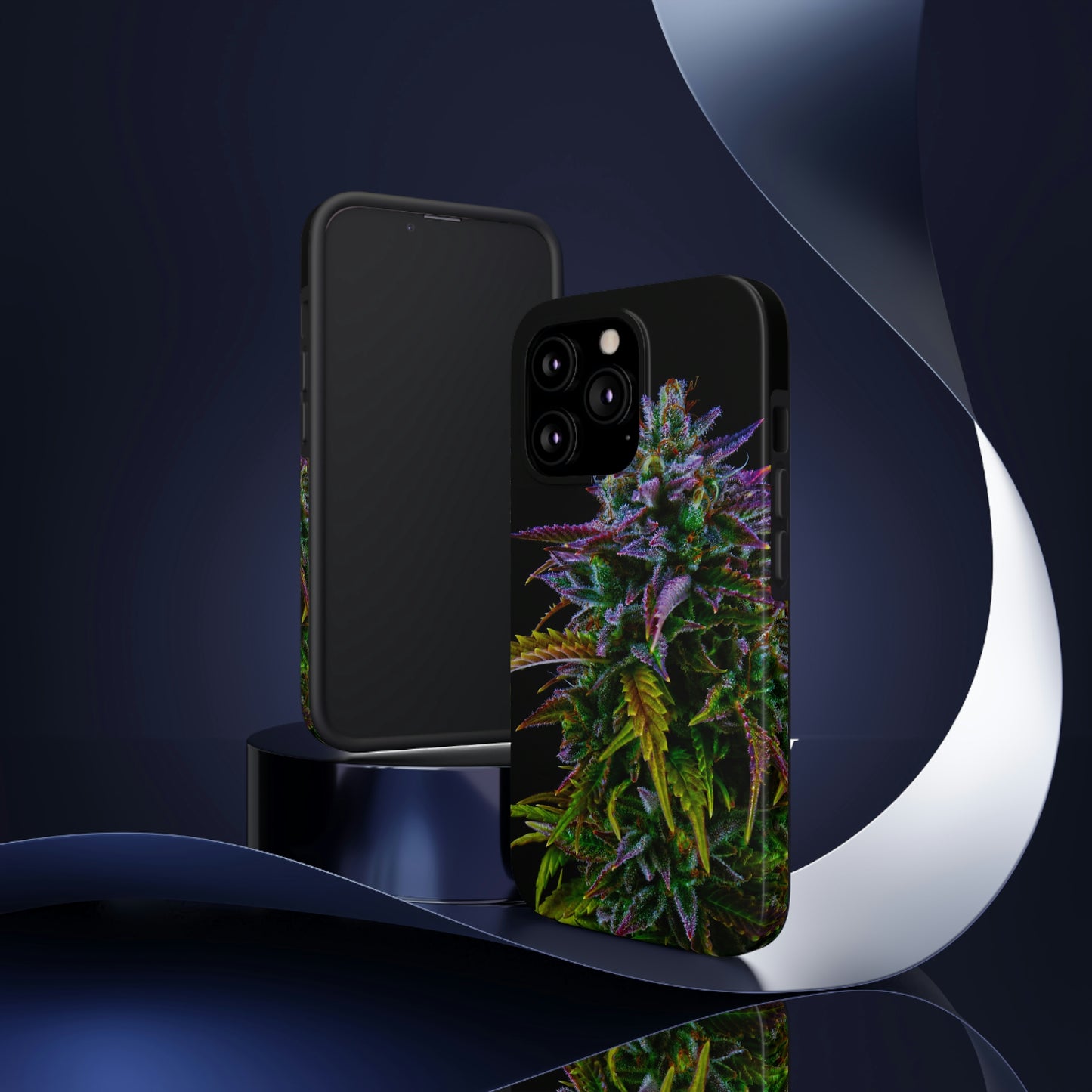Beautiful bud hemp Tough IPhone Case