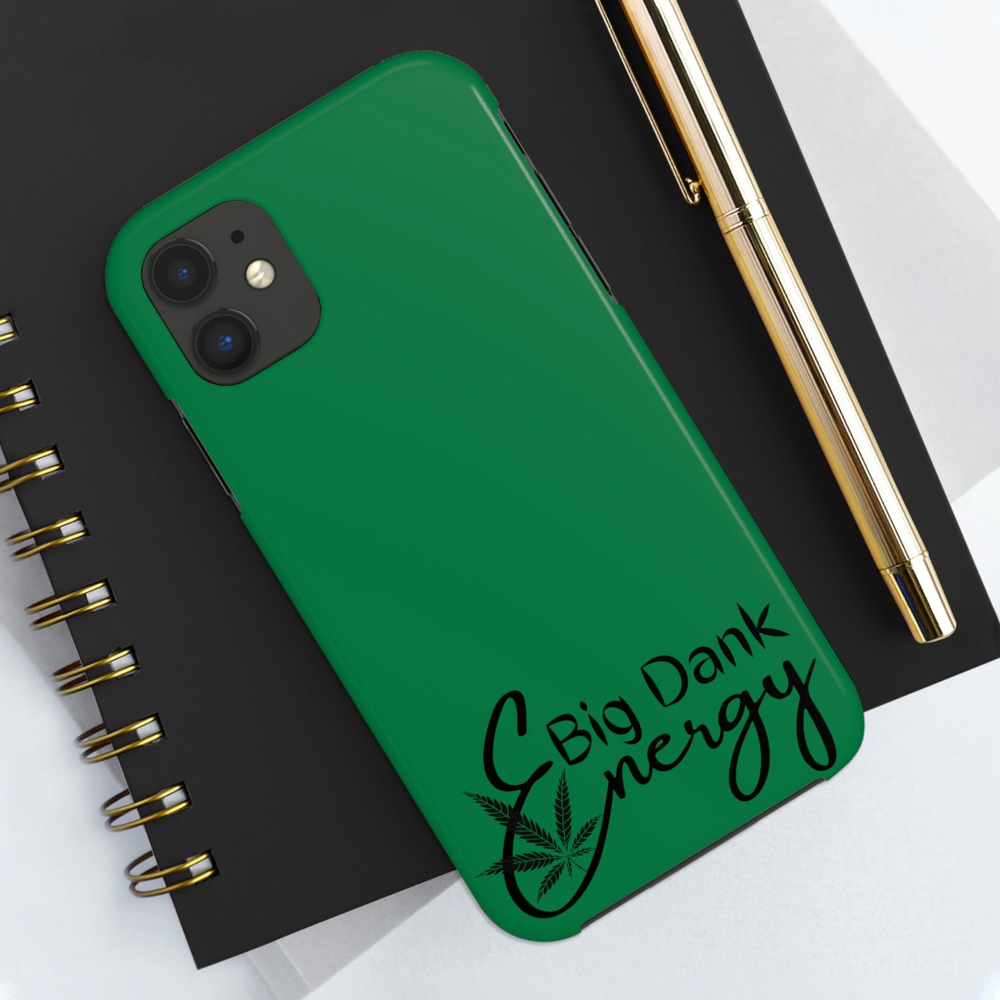 Big dank energy/ green Tough IPhone Cases, Case-Mate