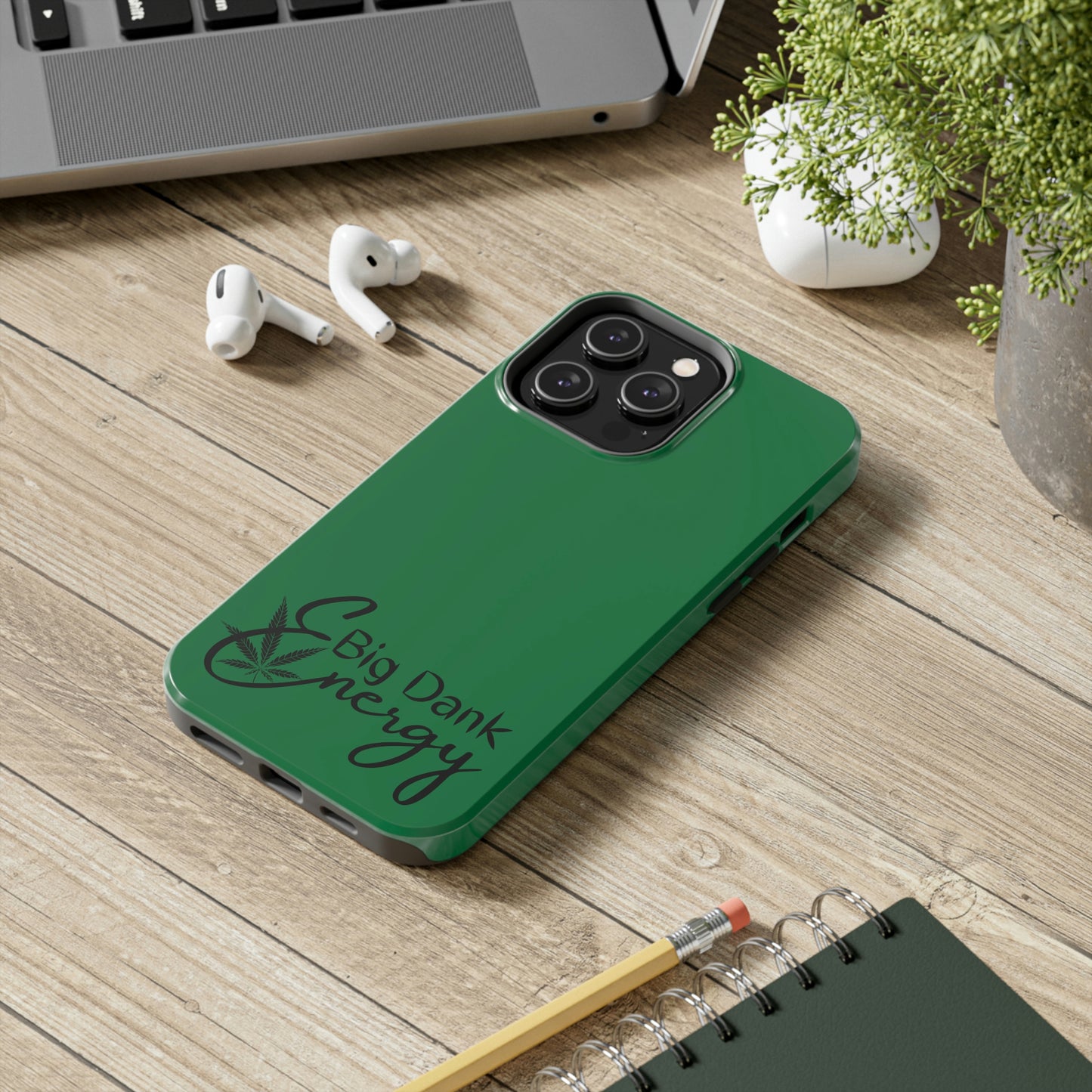 Big dank energy/ green Tough IPhone Cases, Case-Mate