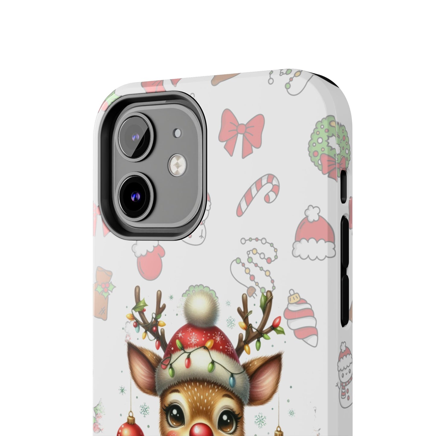 Vintage Reindeer Christmas iPhone Case | Sole Artist Studio