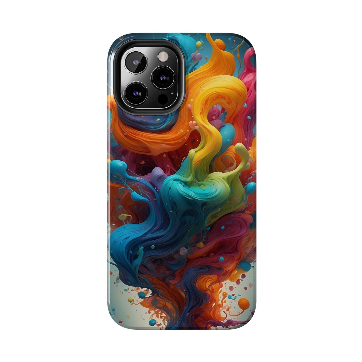Color Splash Abstract iPhone Case | Sole Artist Studio