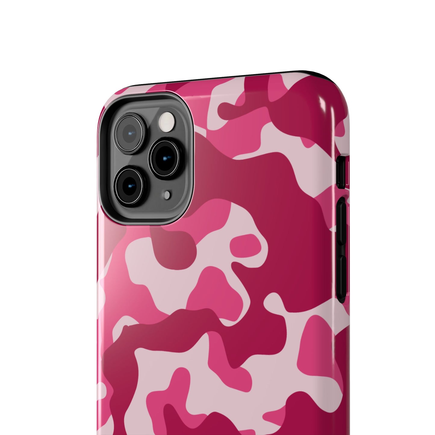 Pink Valentines Day Camo print-  iPhone case- aesthetic & stylish design