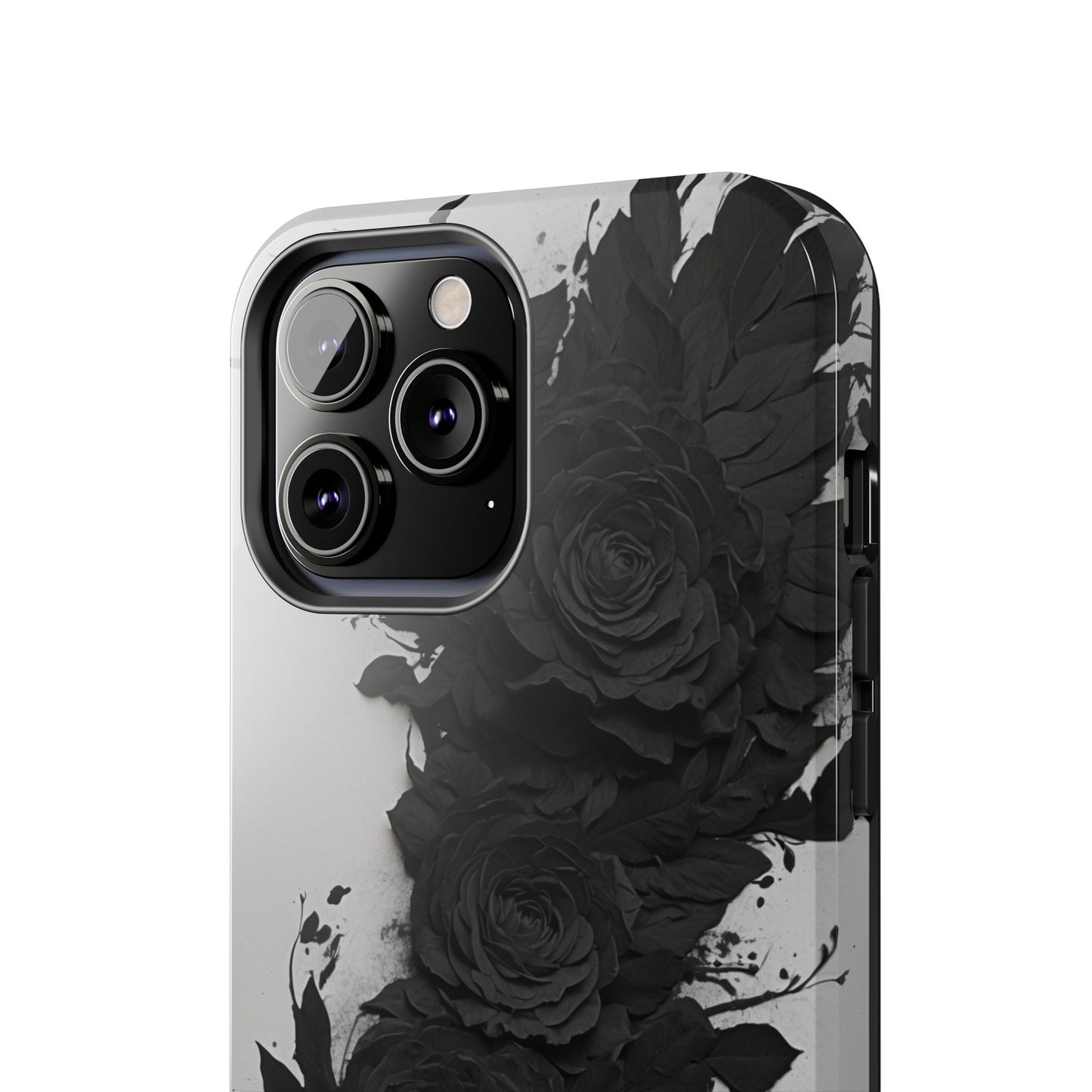 Black Rose Floral iPhone Case | Sole Artist Studio