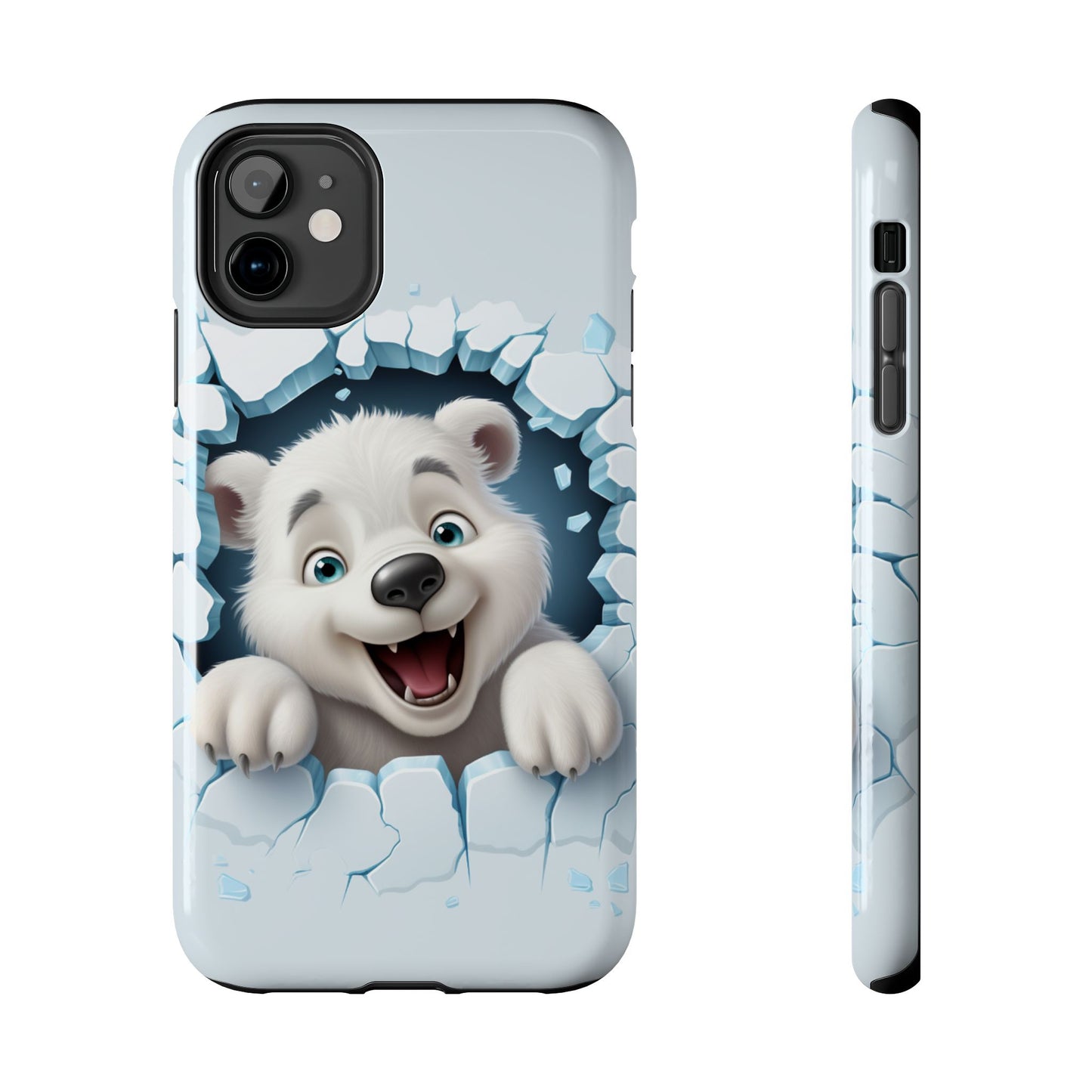 Winter break out Polar Bear iPhone Case | Sole Artist Studio