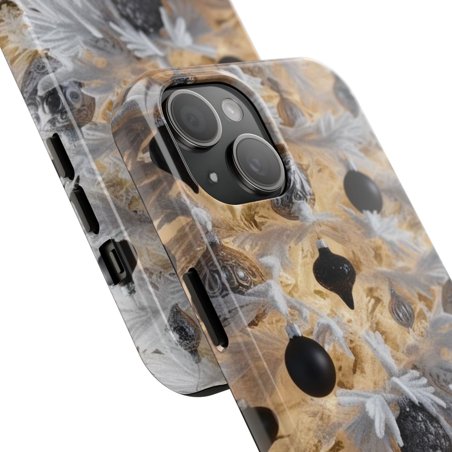 Black & White Vibes Christmas iPhone Case | Sole Artist Studio