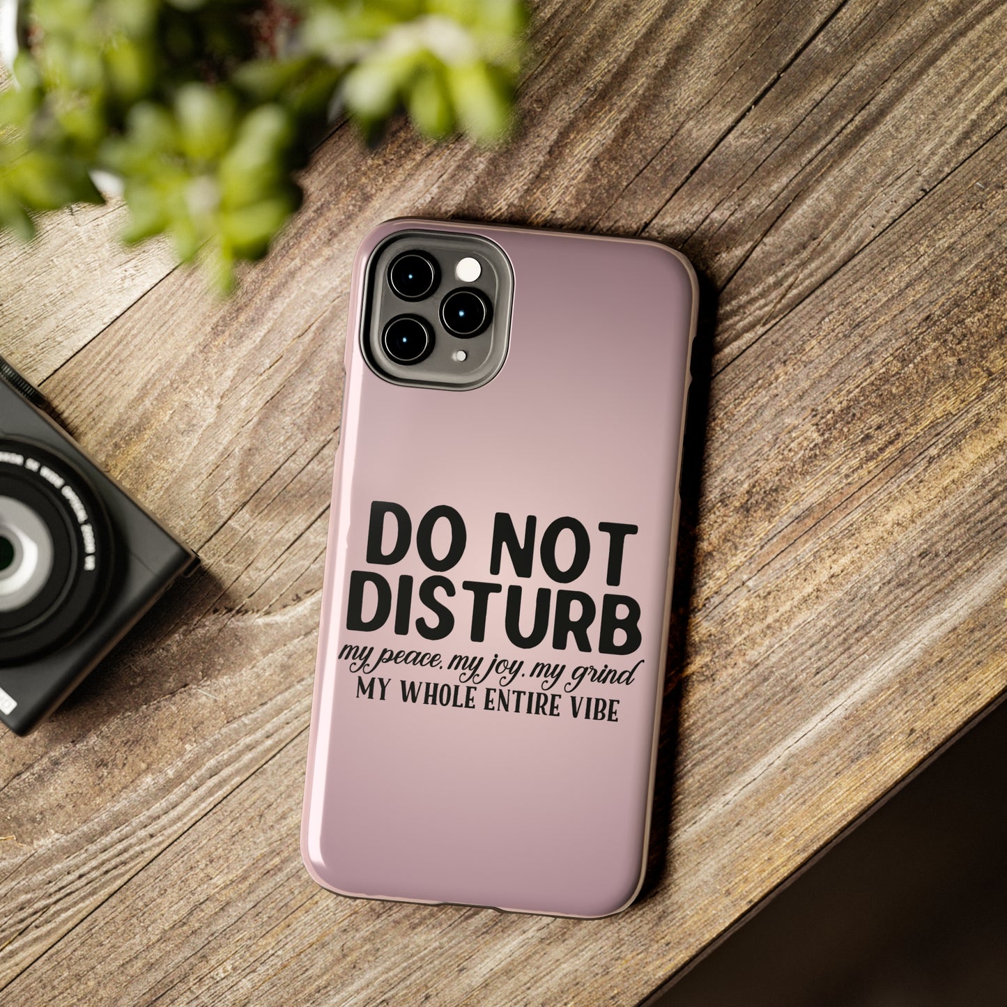 Do not disturb my peace Tough iPhone Cases iPhone accessories