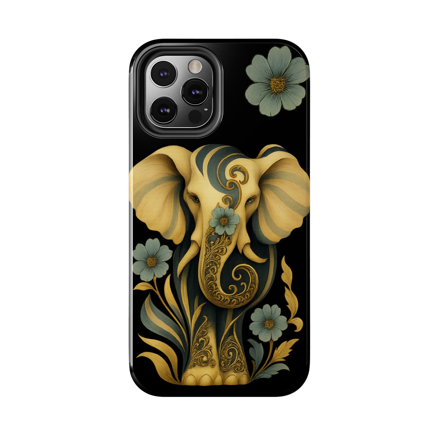Tribal Elephant Floral iPhone Case | Sole Artist Studio