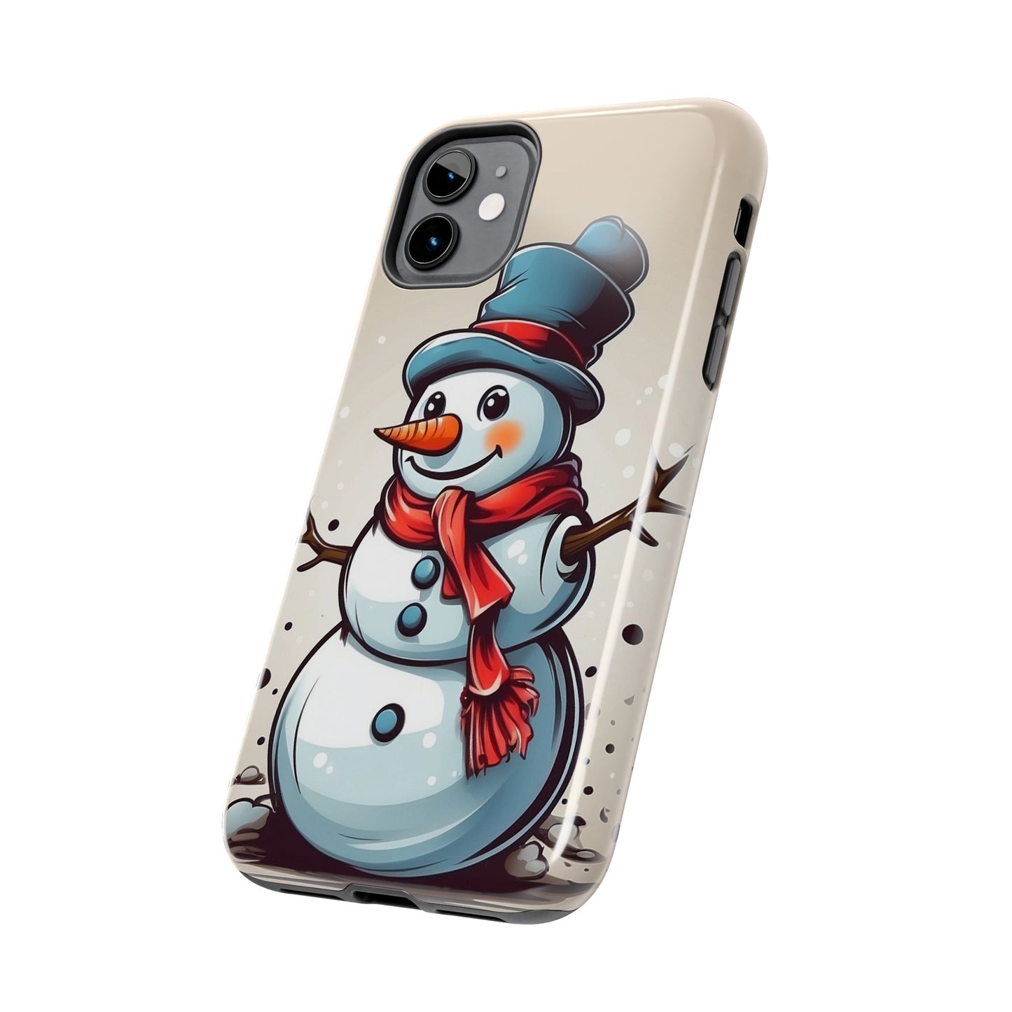 Vintage Snowman Christmas iPhone Case | Sole Artist Studio