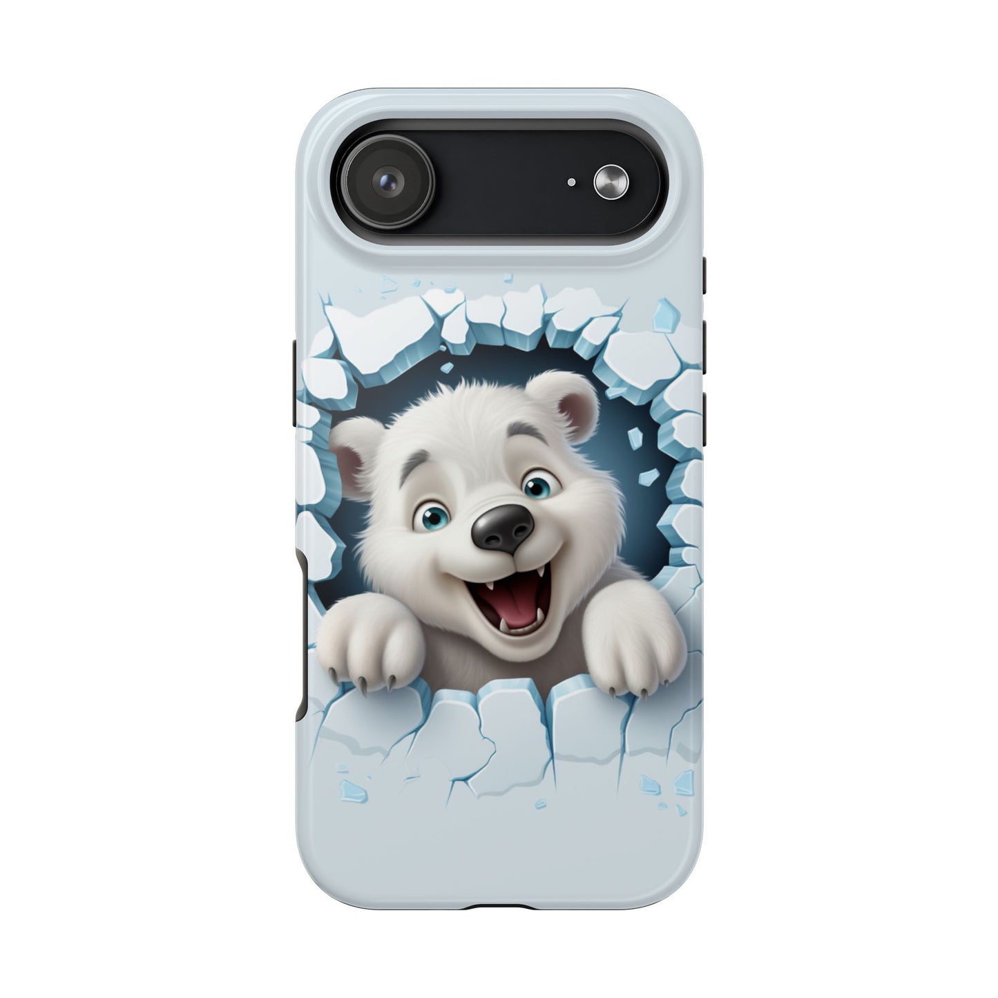 Winter break out Polar Bear iPhone Case | Sole Artist Studio