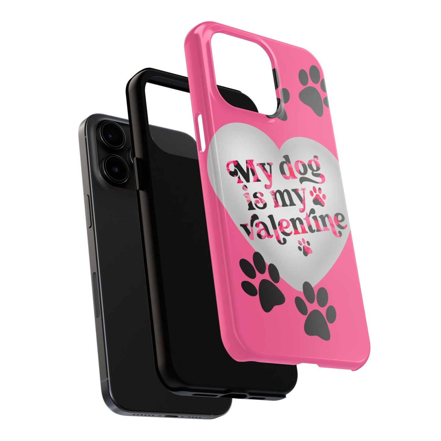 My Dog Is My Valentine iPhone Case | Sole Artist Studio