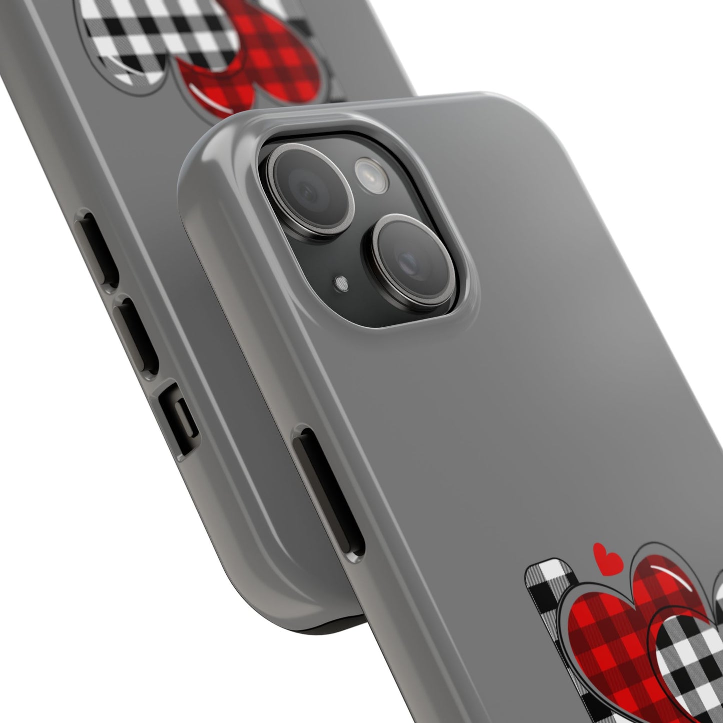 Grey LOVE Valentine iPhone Case | Sole Artist Studio