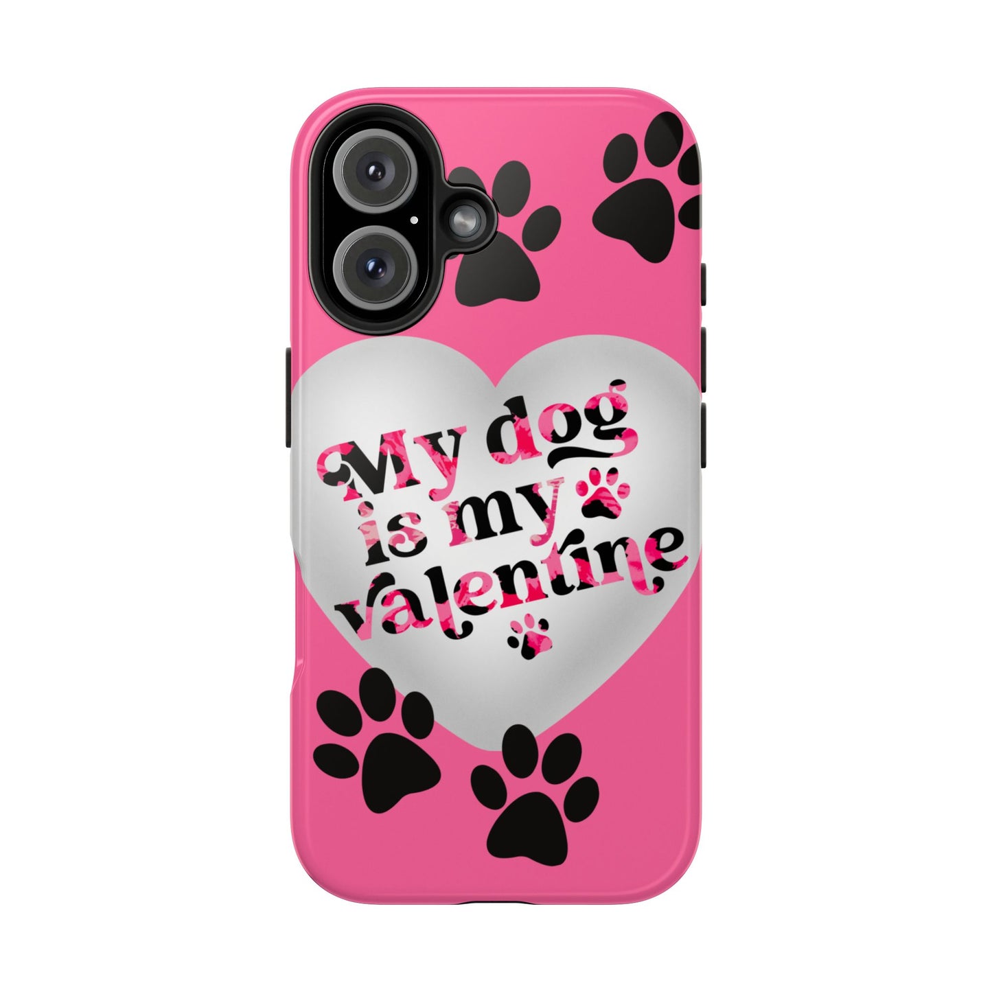 My Dog Is My Valentine iPhone Case | Sole Artist Studio