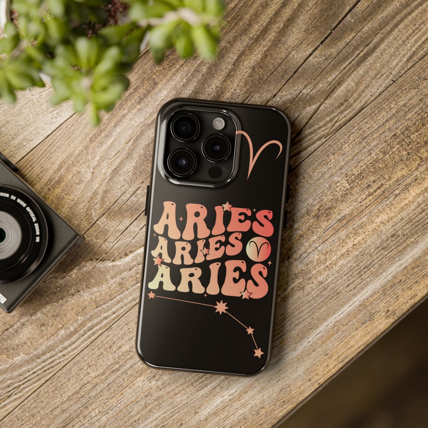 Aries bubble letter Tough iPhone Case iphone 14 accessories