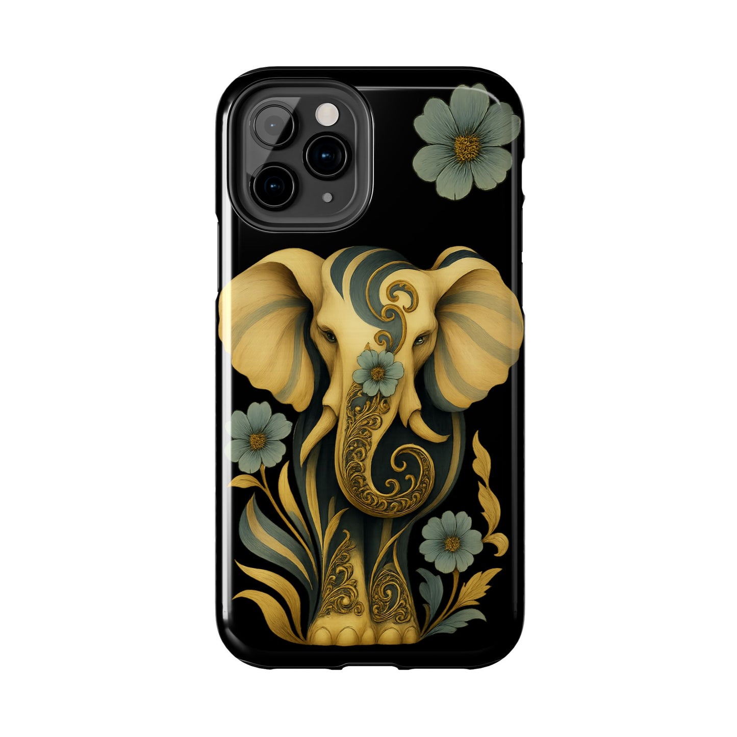 Tribal Elephant Floral iPhone Case | Sole Artist Studio