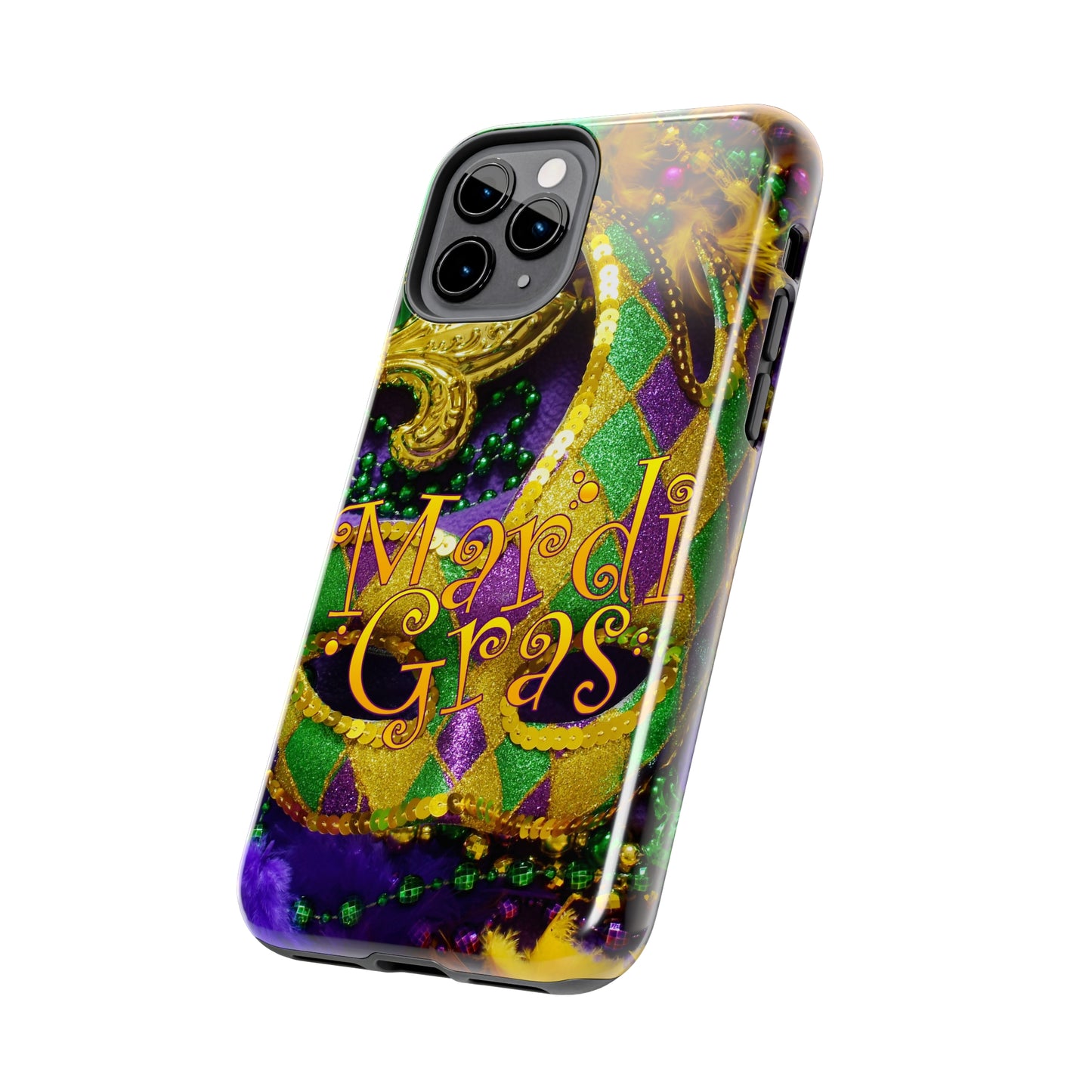 Wild night mardi gras Tough iPhone Case iPhone 15 accessories