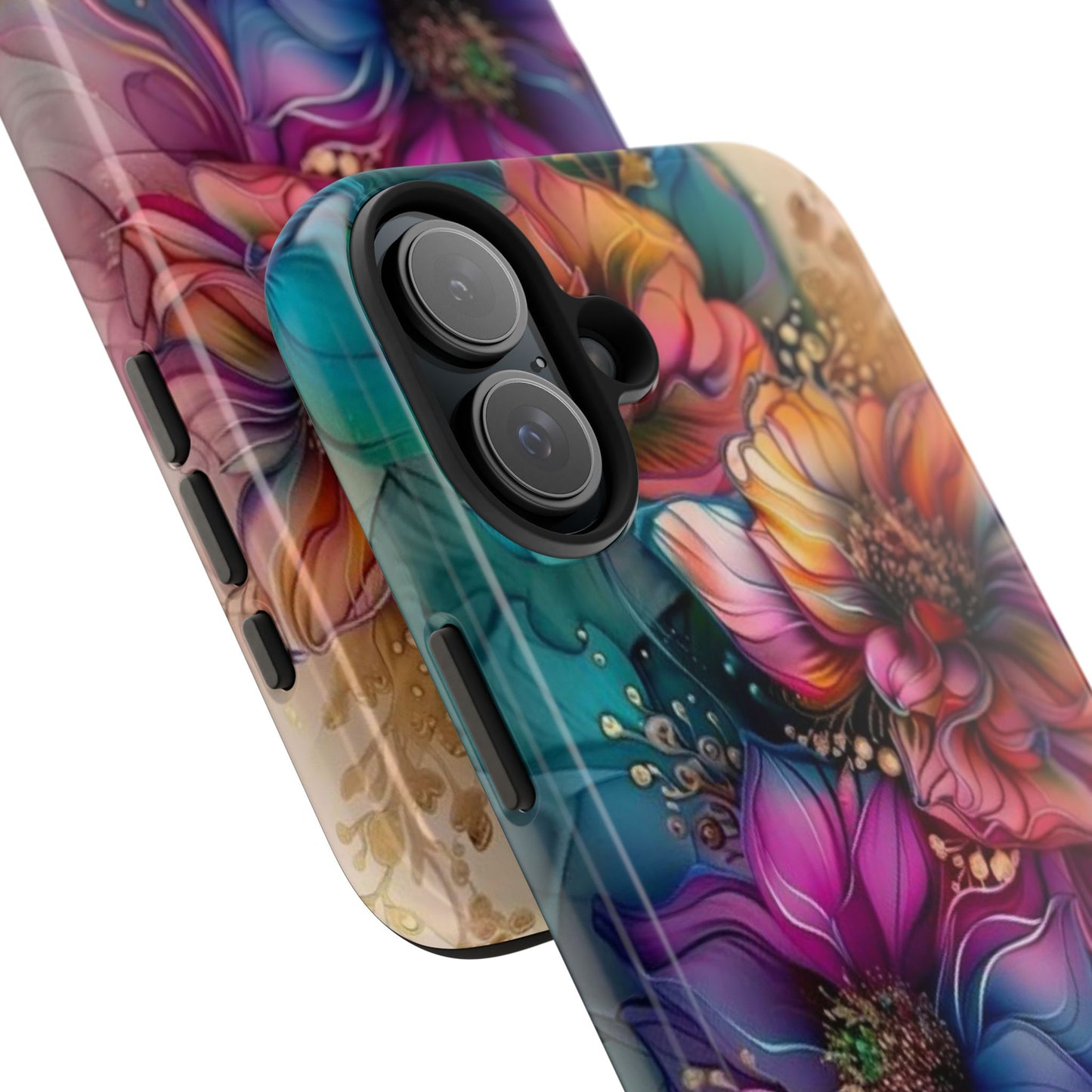 Watercolor Blooms iPhone Case