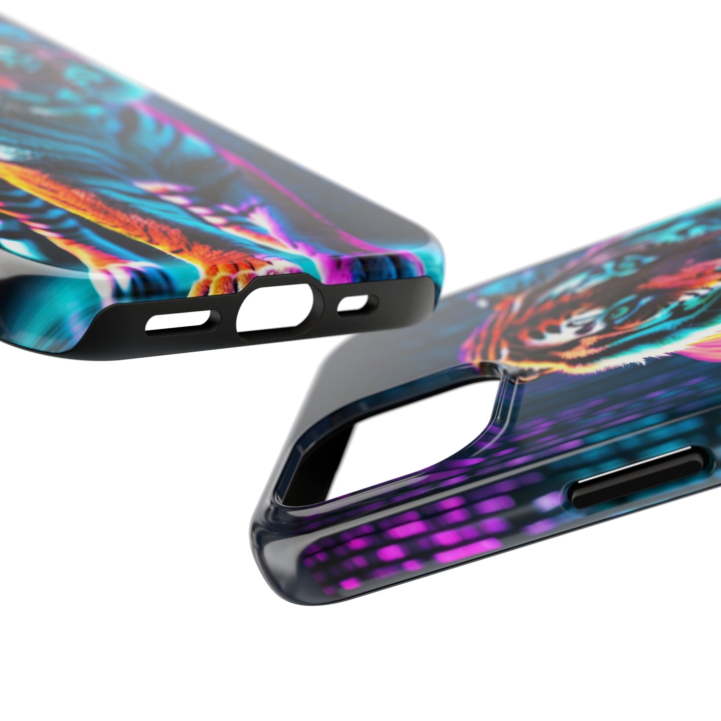Retro tiger/ Tough iPhone Case/ Nature/ iPhone 14 accessories